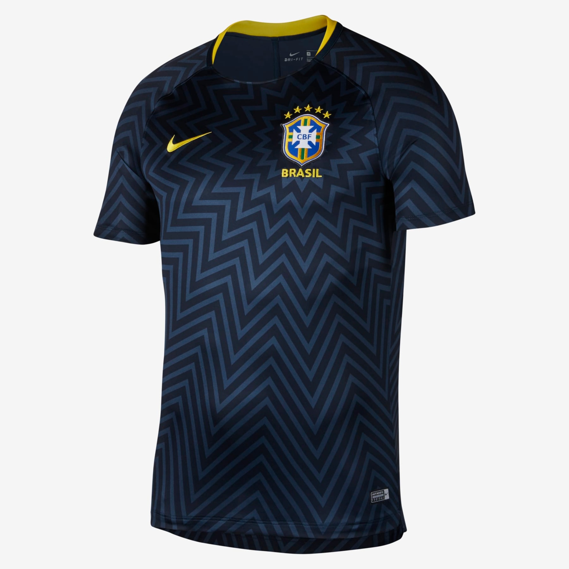 Camisa Pré-Jogo Nike Brasil Masculina - Foto 1