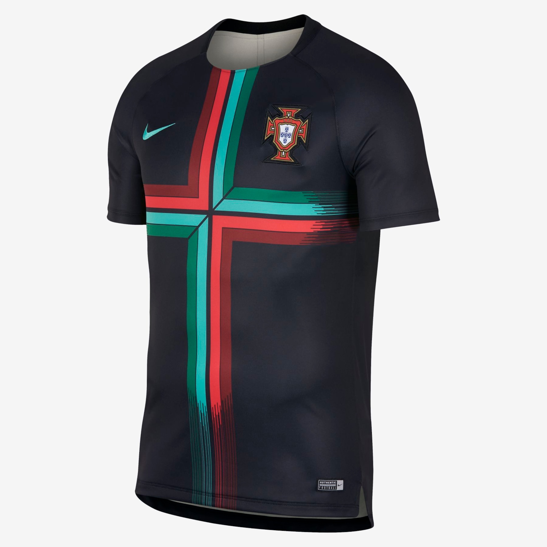 Camisa Pré-Jogo Nike Portugal 2018/19 Masculina - Foto 1