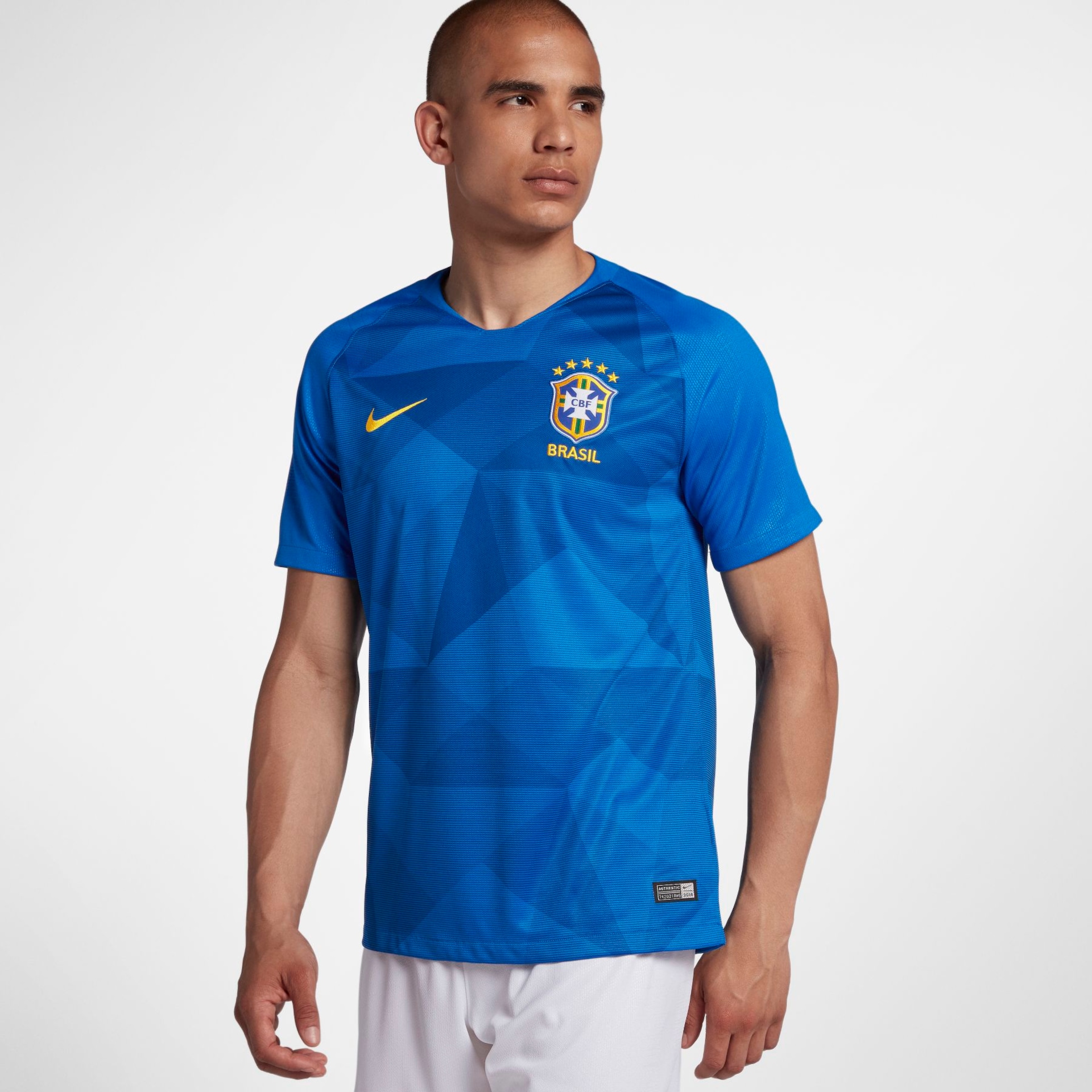 Camisa Nike Brasil II 2019/20 Torcedor Pro Masculina - Foto 1