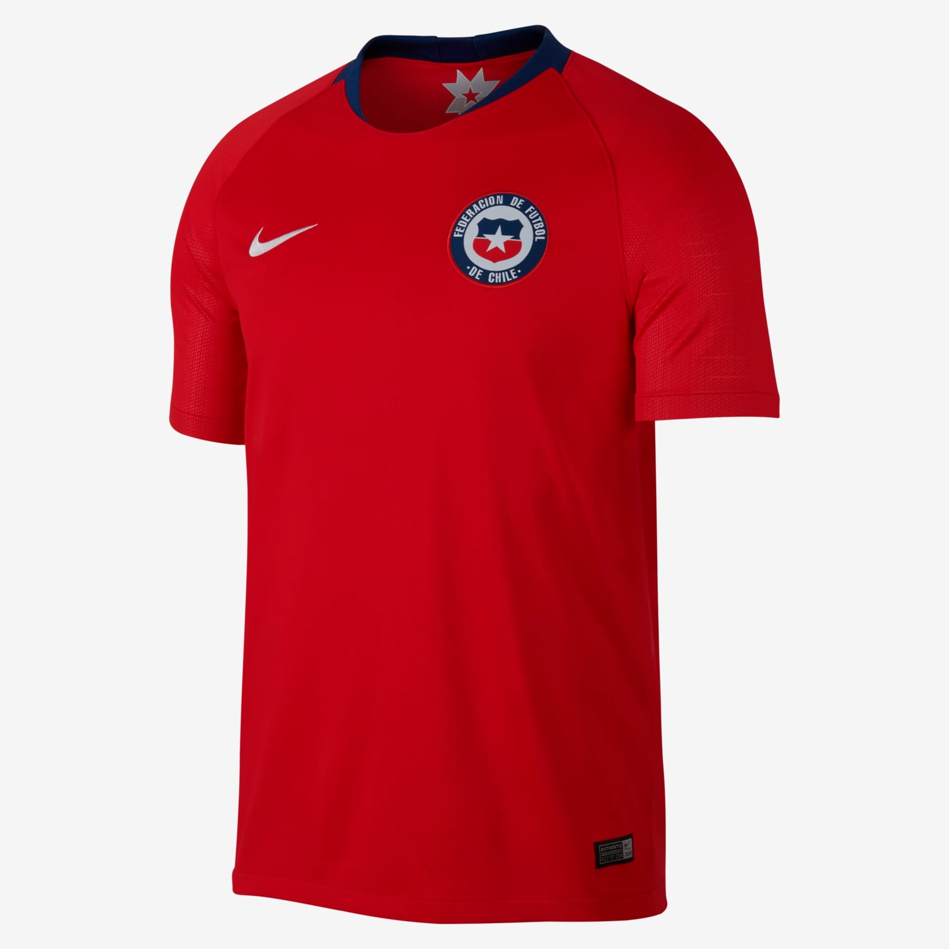 Camisa Nike Chile I 2018/19 Torcedor Pro Masculina - Foto 1