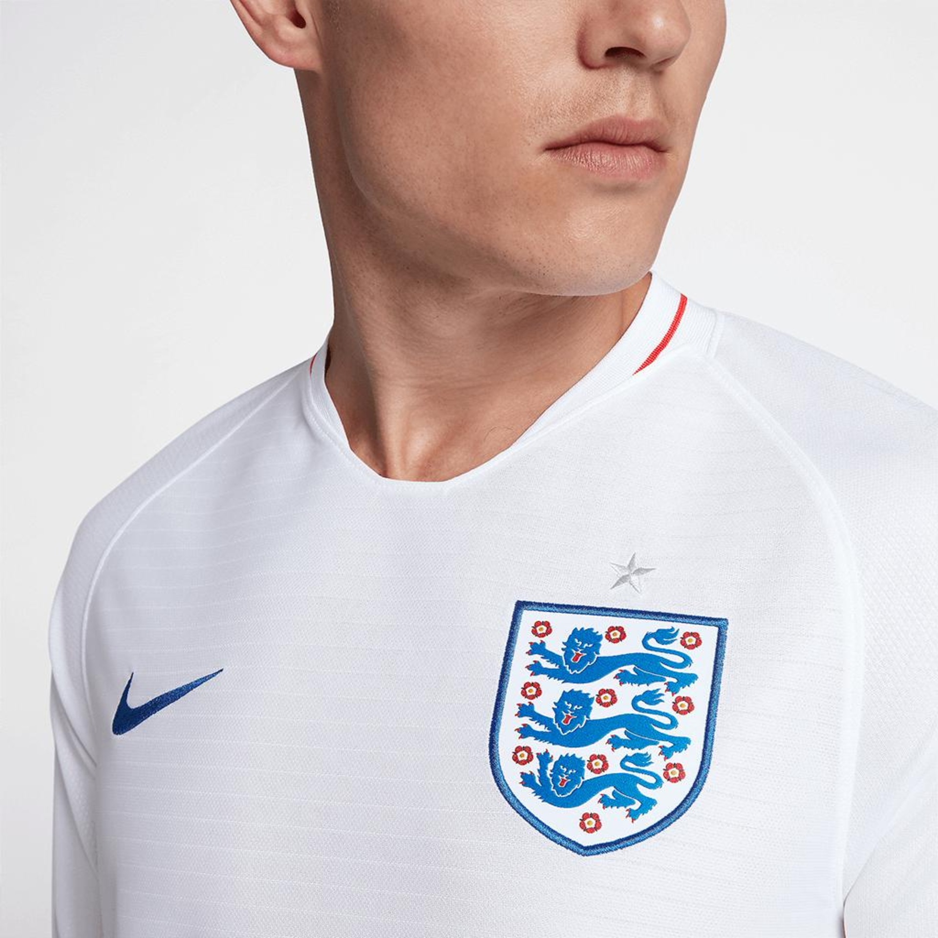 Camisa Nike Inglaterra I 2018/19 Torcedor Pro Masculina - Foto 3