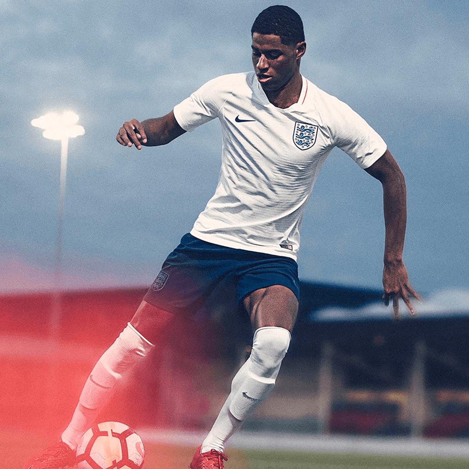 Camisa Nike Inglaterra I 2018/19 Torcedor Pro Masculina - Foto 8