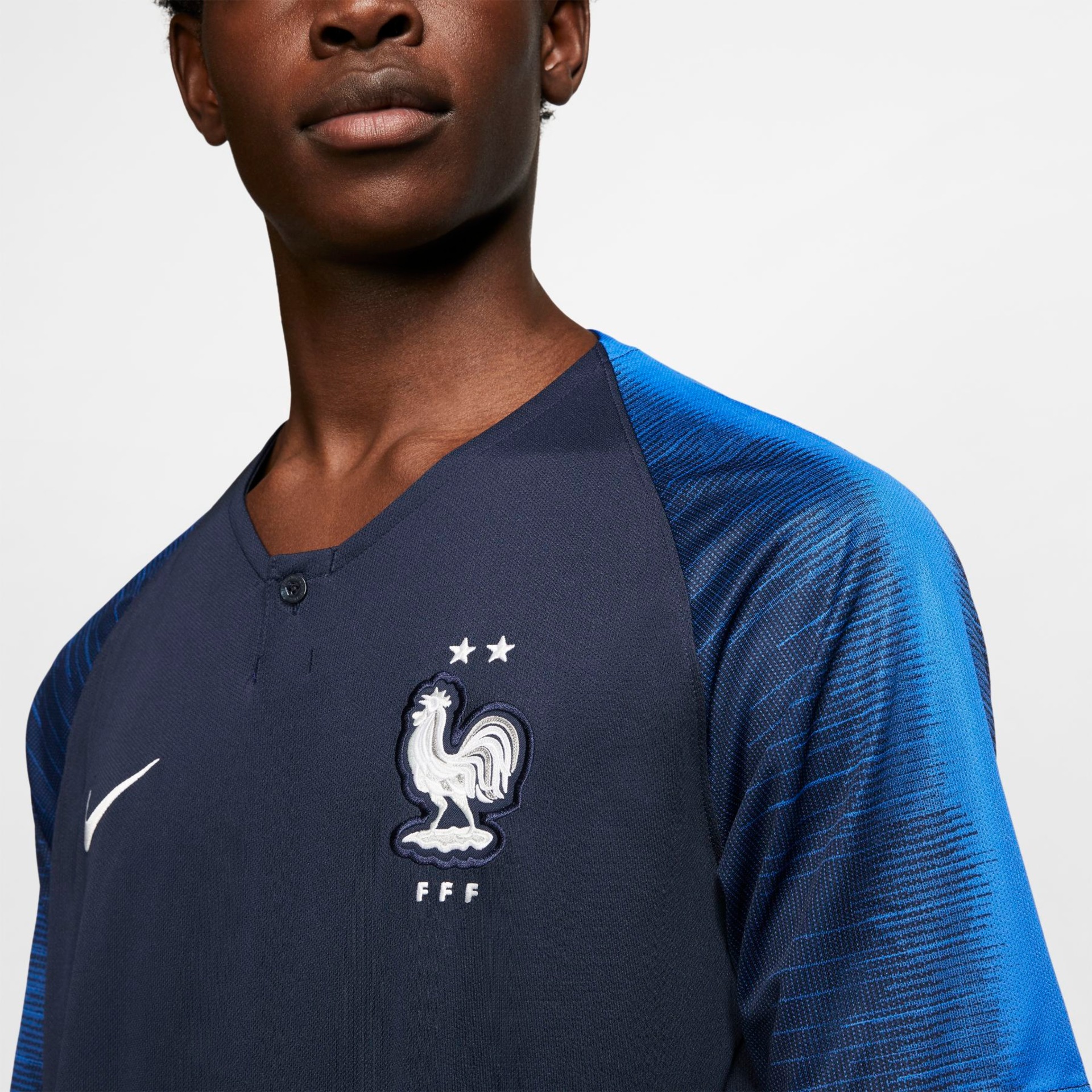Camisa Nike França I 2018/19 Torcedor Pro Masculina - Foto 3
