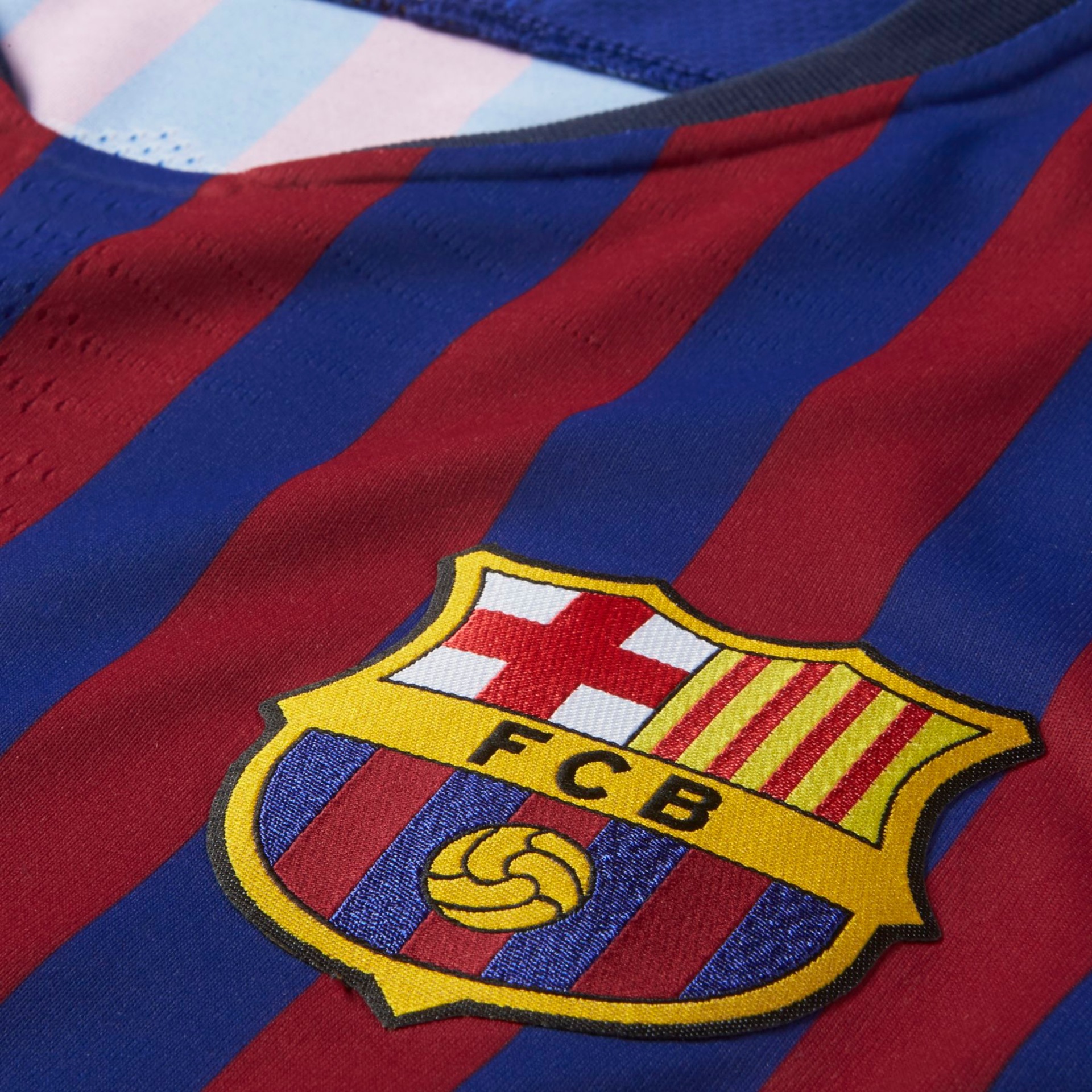 Camisa Nike Barcelona I 2018/19 Jogador Masculina - Foto 3