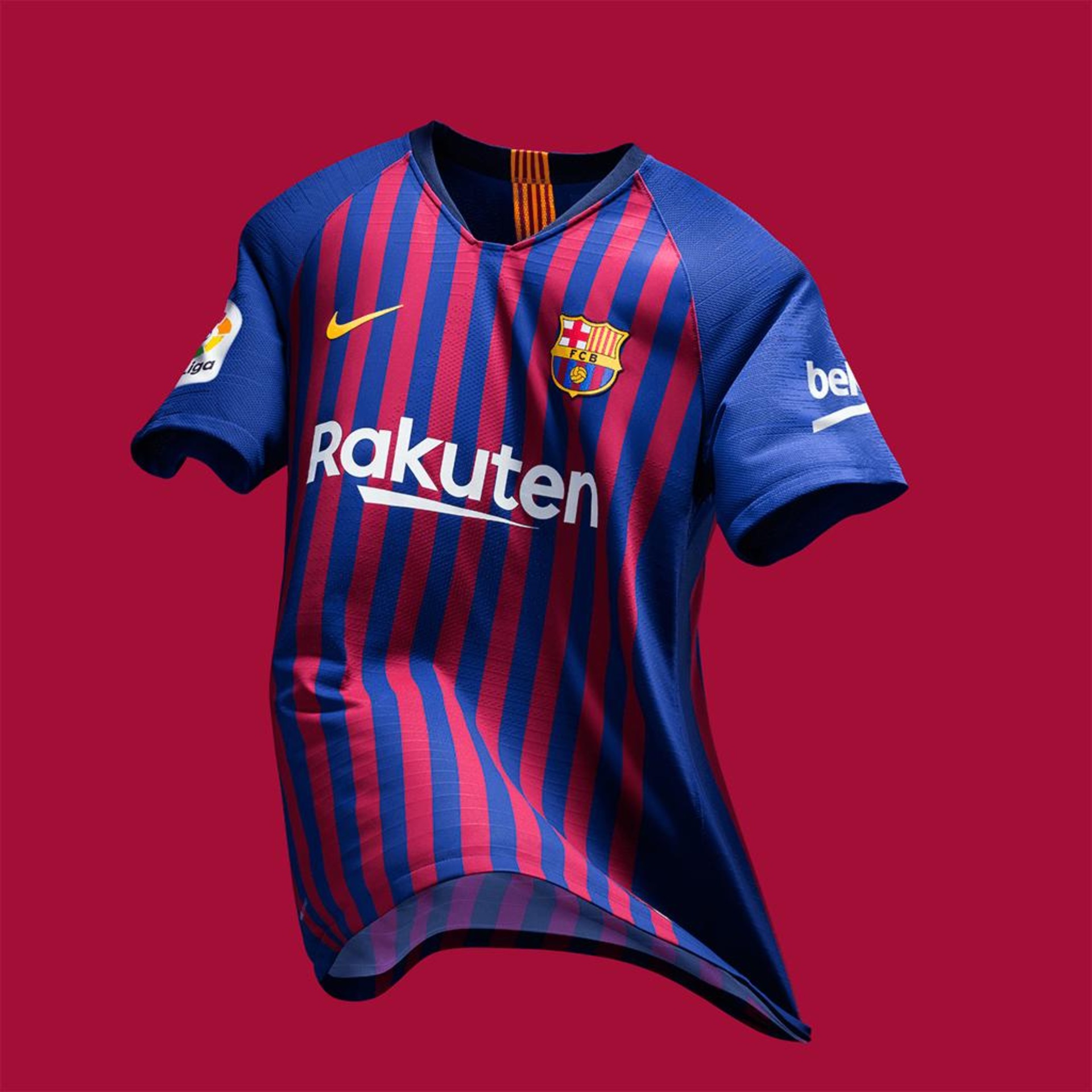 Camisa Nike Barcelona I 2018/19 Jogador Masculina - Foto 5