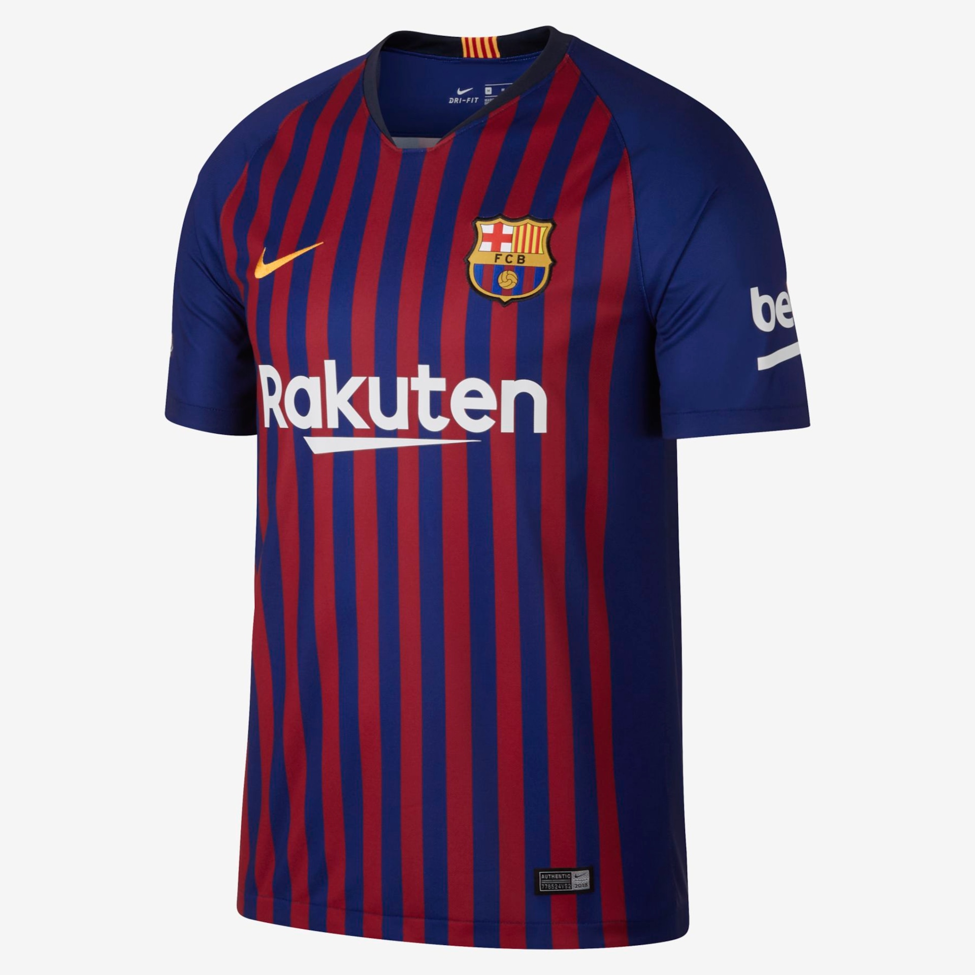 Camisa Nike Barcelona I 2018/19 Torcedor Pro Masculina - Foto 1