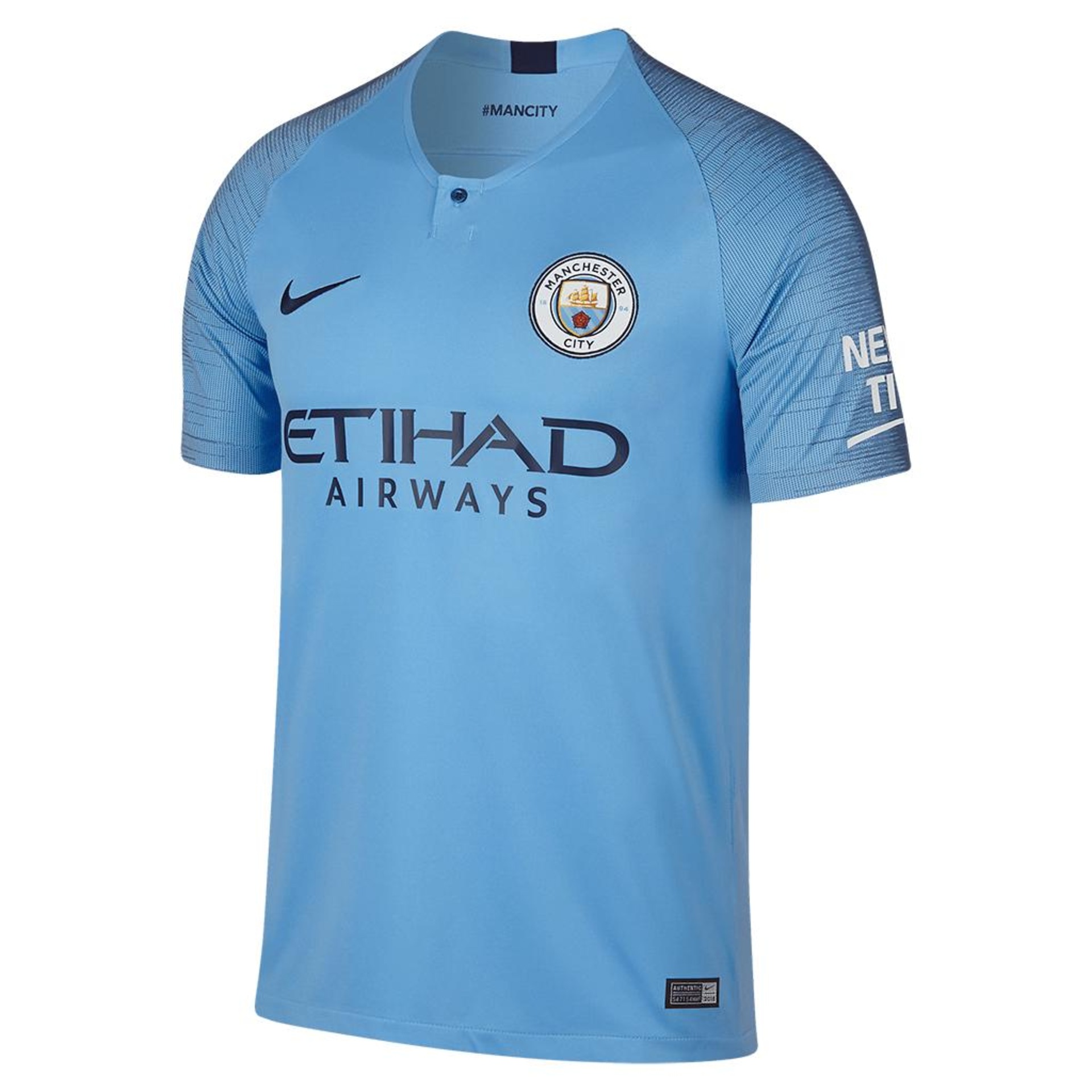 Camisa Nike Manchester City I 2018/19 Torcedor Pro Masculina - Foto 1