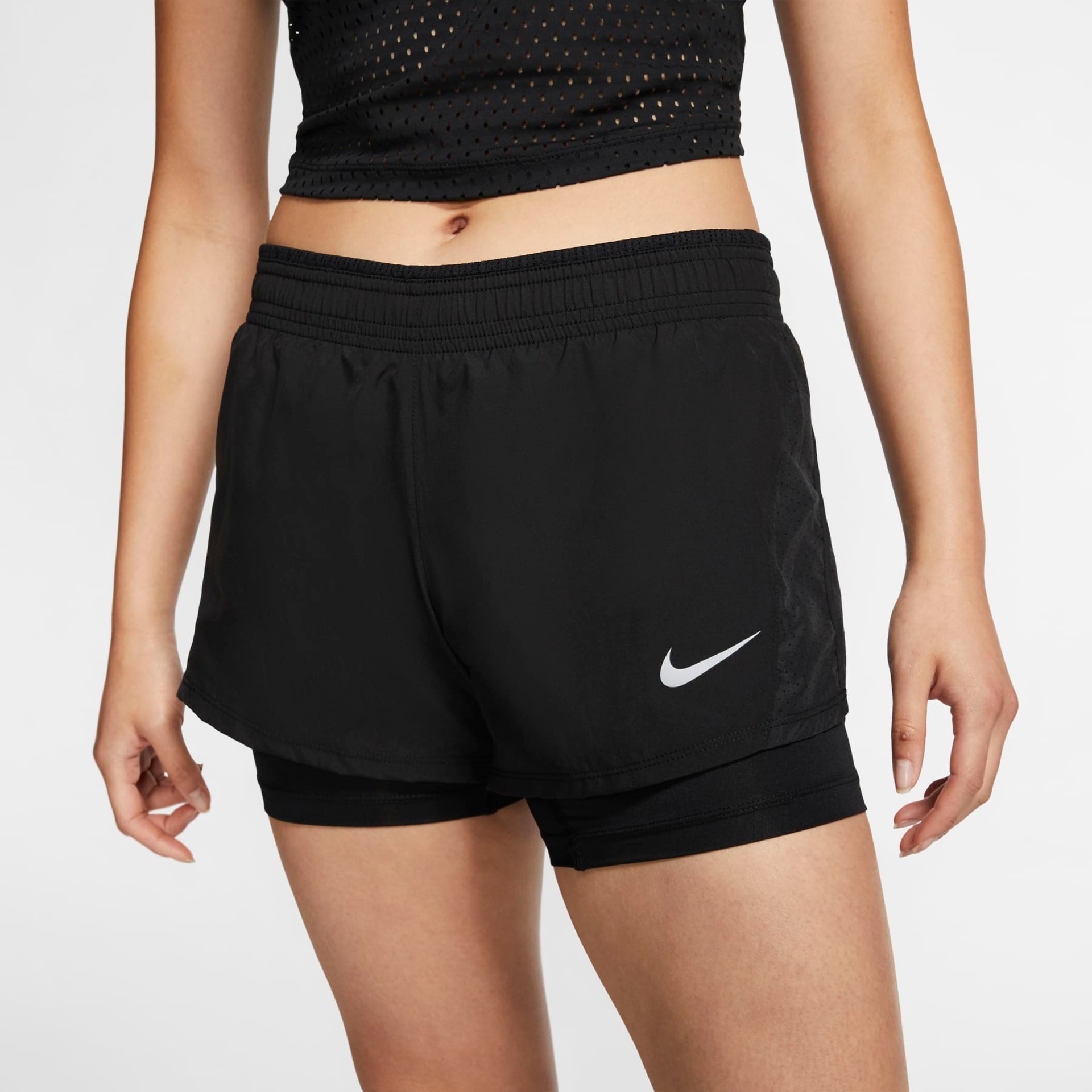 Shorts Nike 10K 2-in-1 Feminino - Foto 1