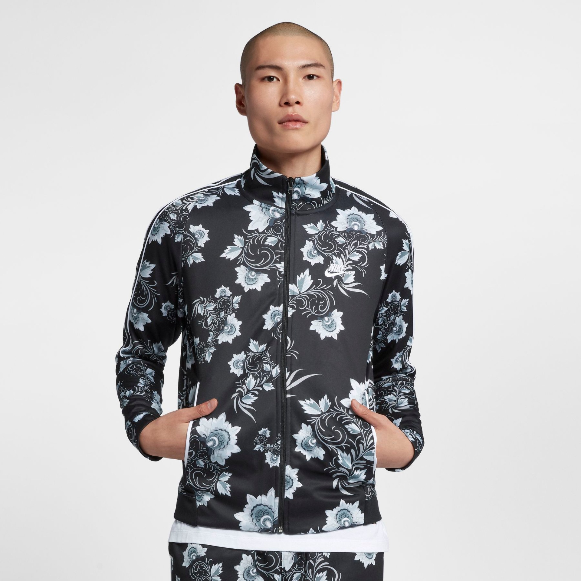 Jaqueta Nike Sportswear N98 Floral Masculina - Foto 1