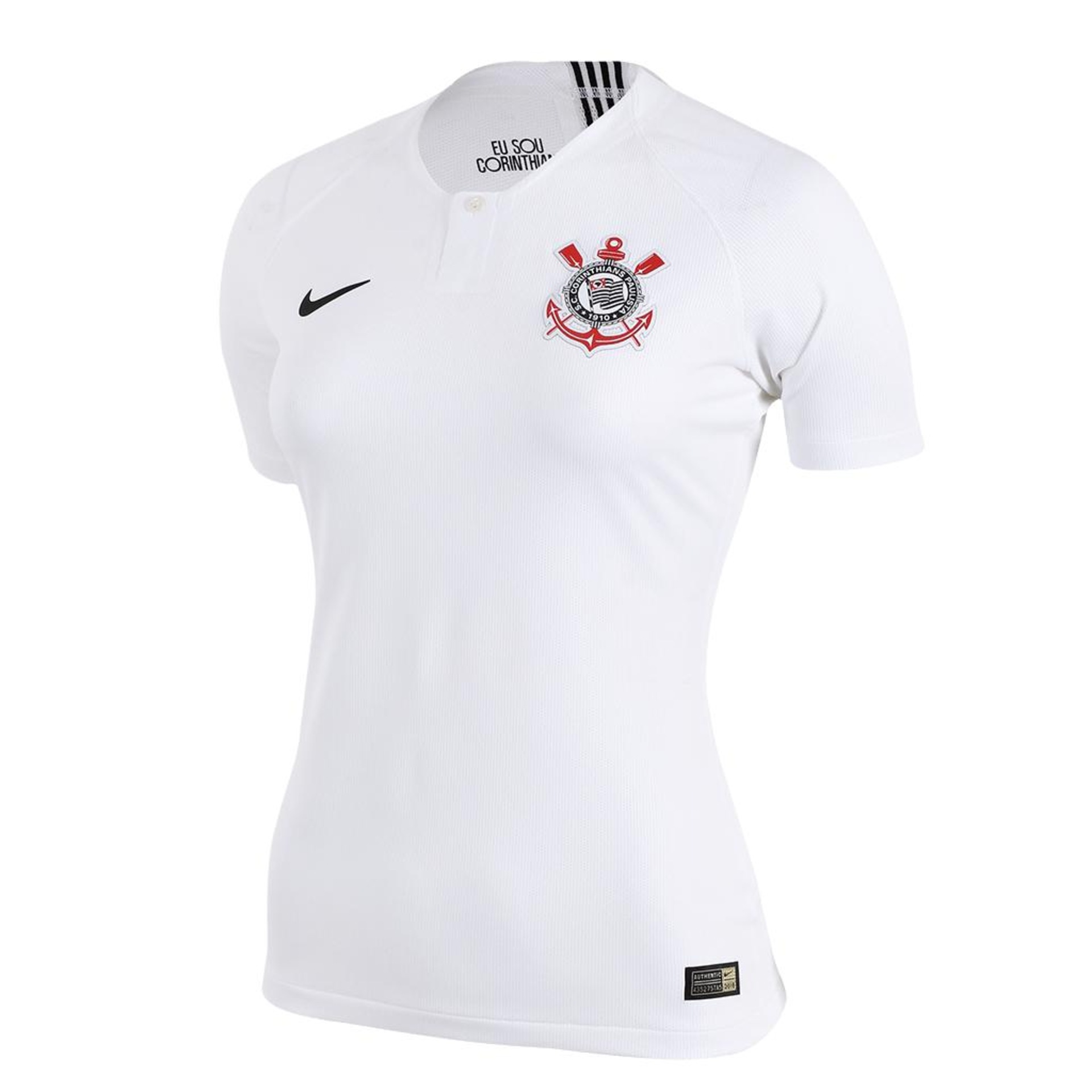 Camisa Nike Corinthians I 2018/19 Jogadora Feminina - Foto 1