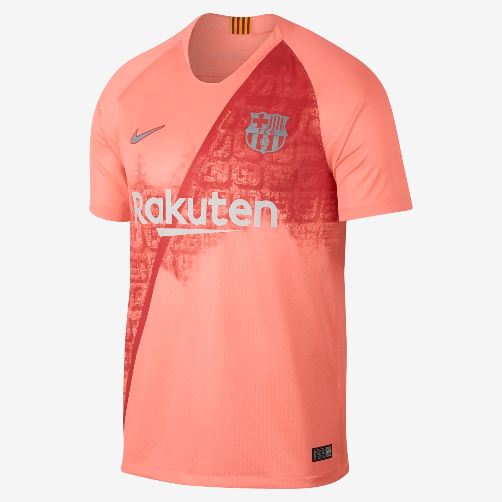 Camisa Nike Barcelona III 2018/19 Torcedor Pro Masculina - Foto 1