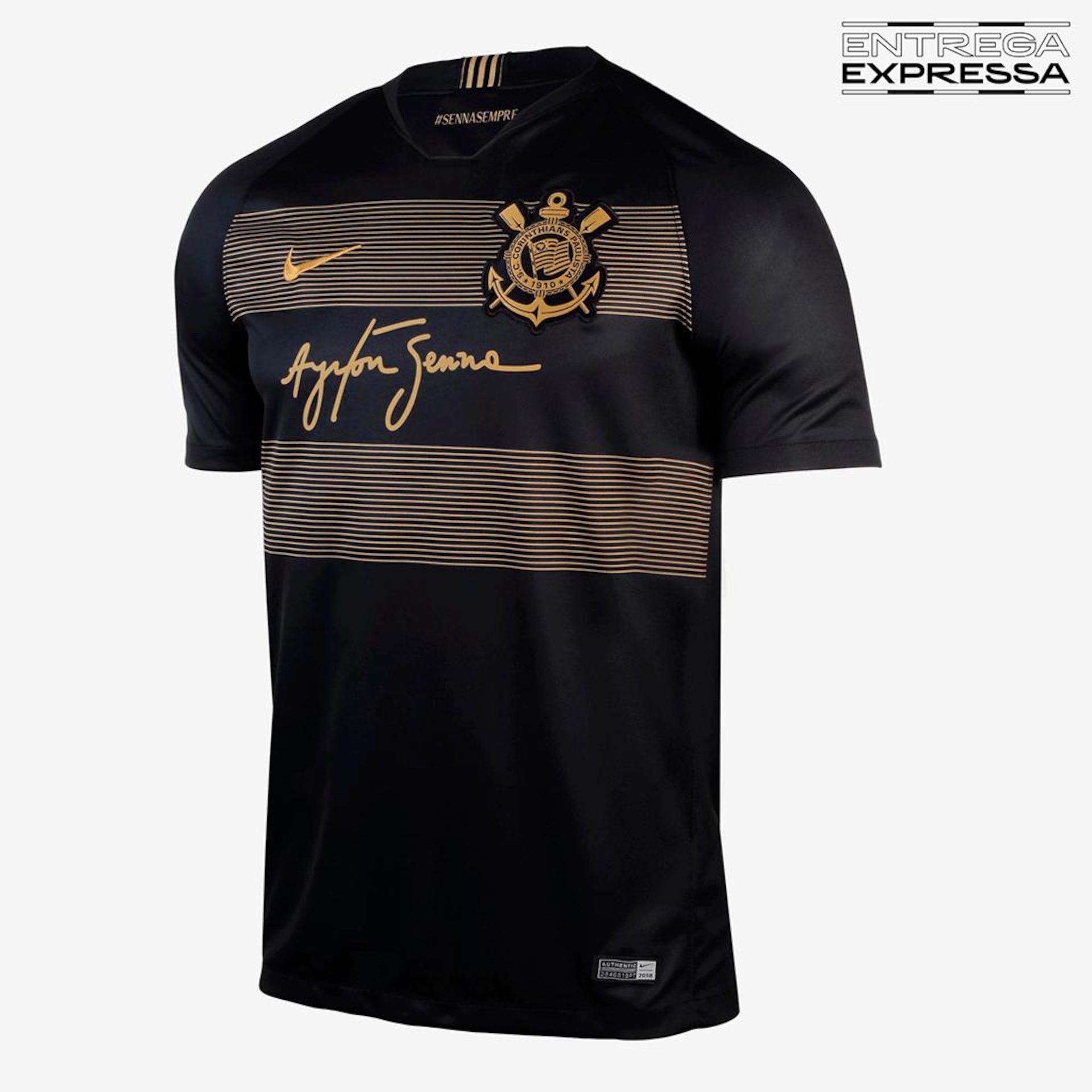 Camisa Nike Corinthians III 2018/19 Torcedor Pro Masculina - Foto 1
