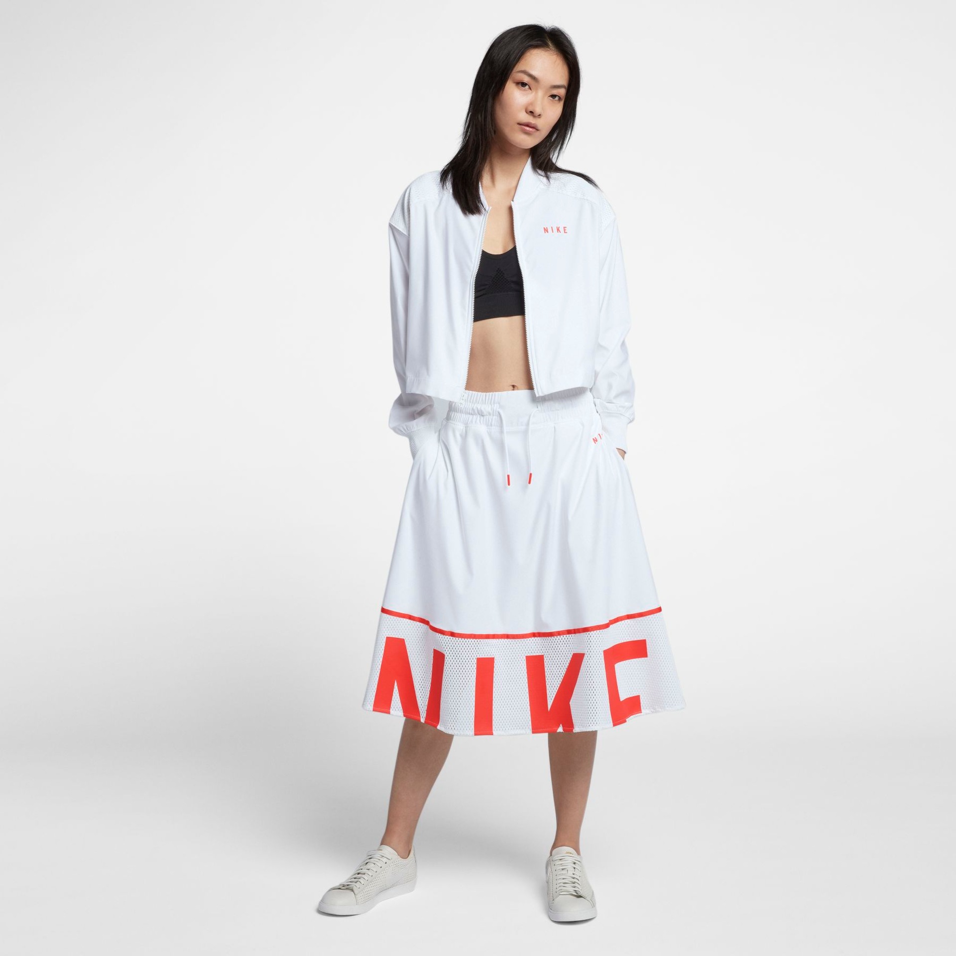 Jaqueta Nike Sportswear Bomber Mesh Feminina - Foto 6