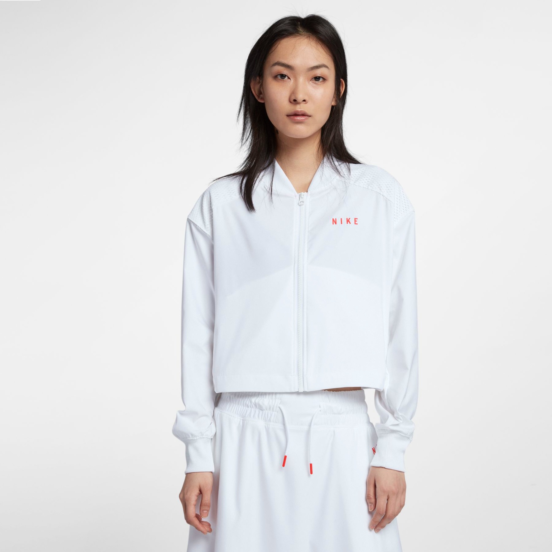 Jaqueta Nike Sportswear Bomber Mesh Feminina - Foto 1