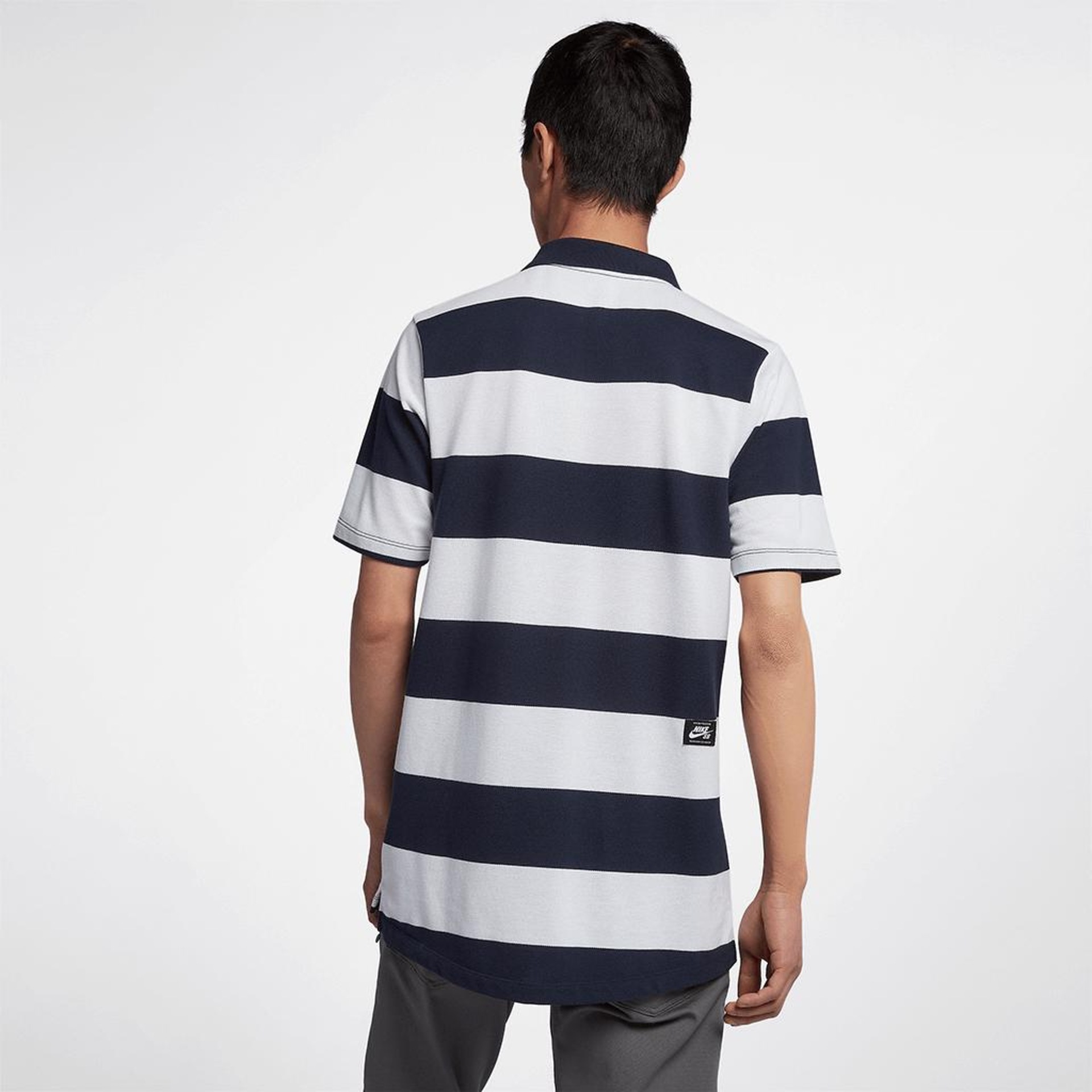 Camisa Polo Nike SB Dri-Fit Stripe Masculina - Foto 2