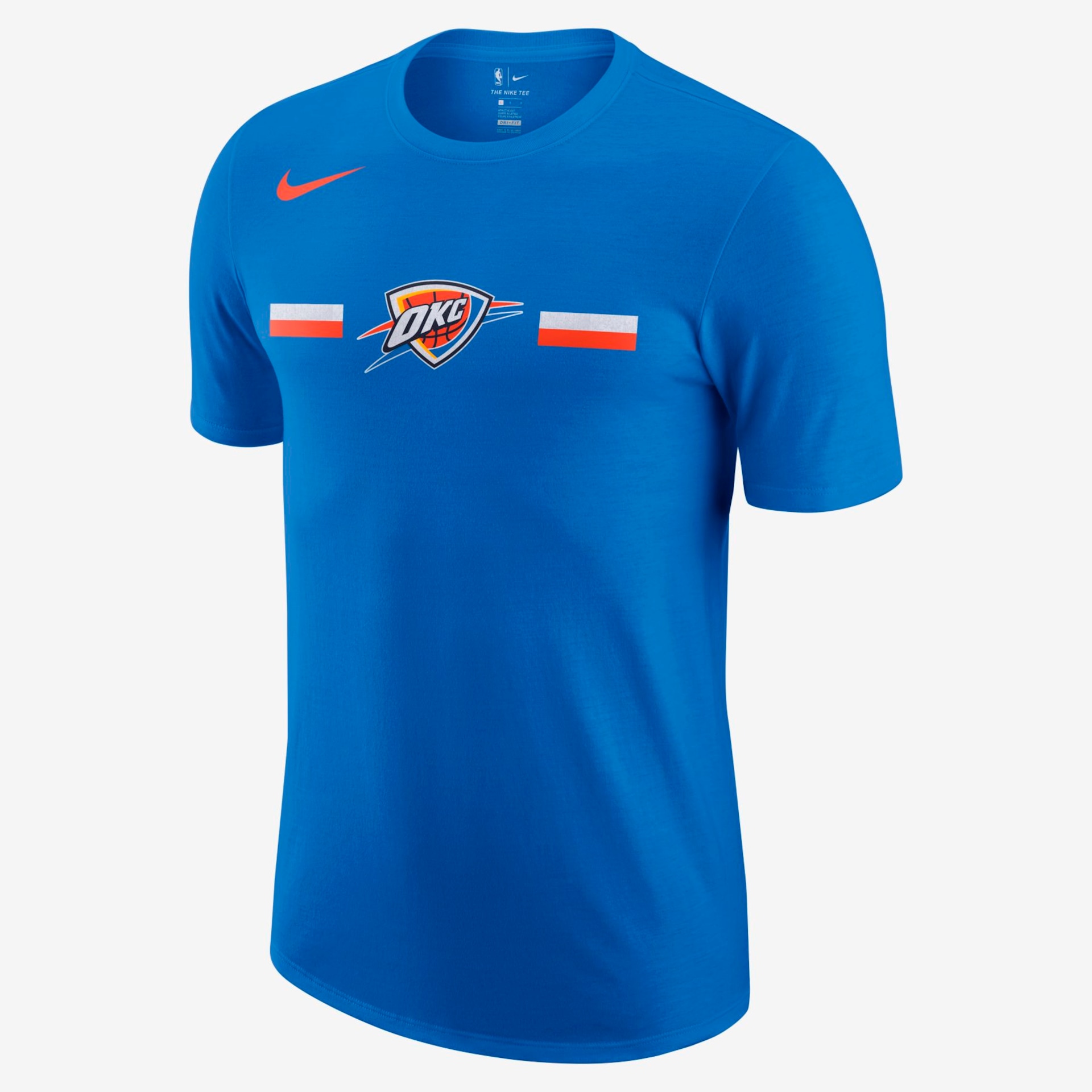 Camiseta Nike Oklahoma City Thunder Dri-Fit Masculina - Foto 1