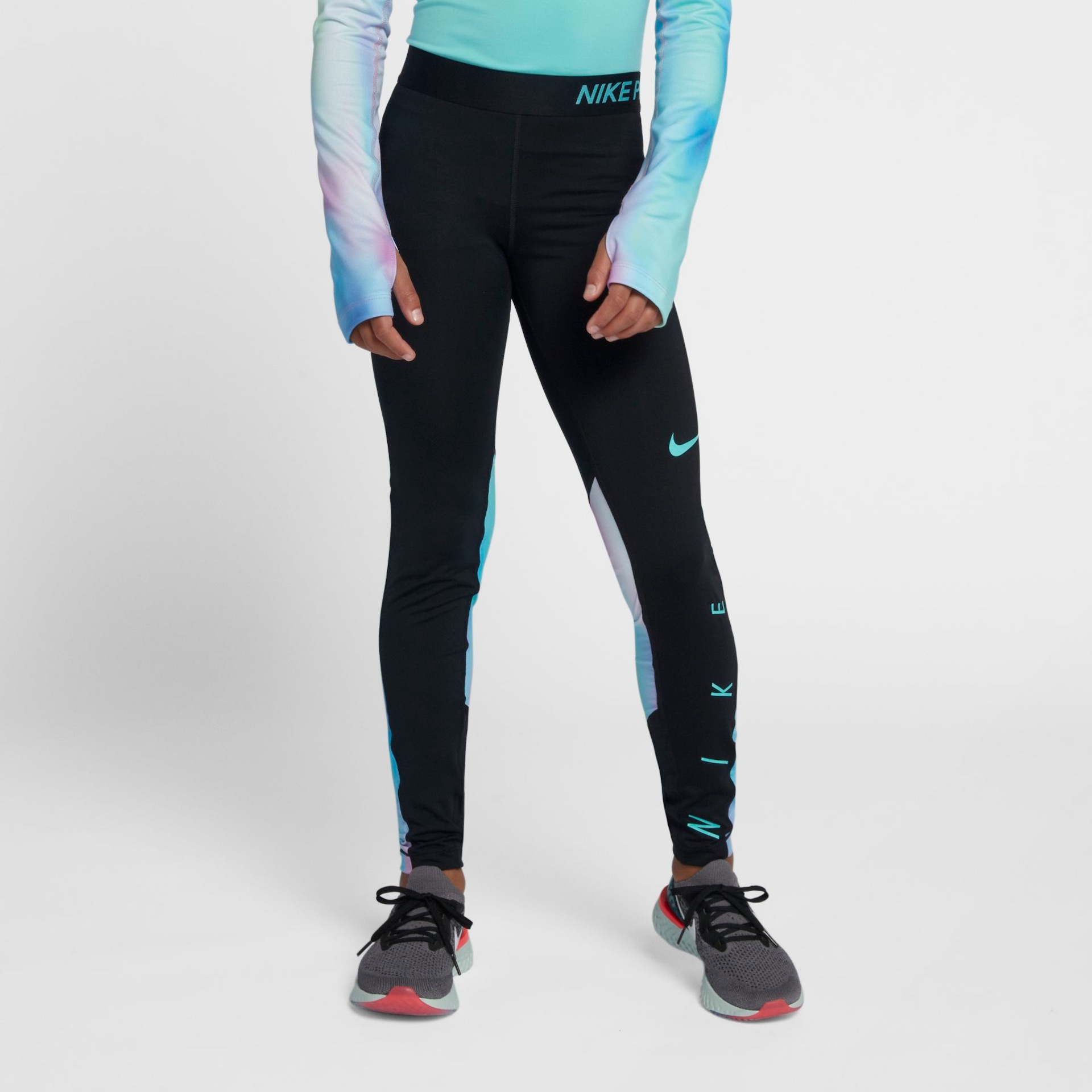 Legging Nike Pro Tight Infantil - Foto 1