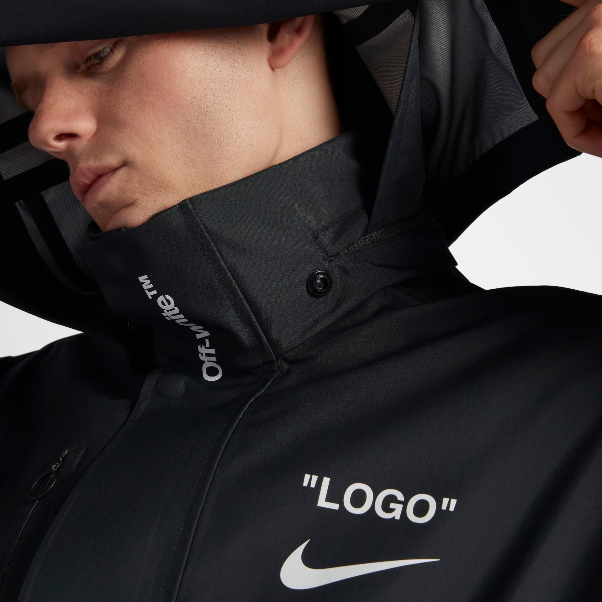 Jaqueta NikeLab X Off-White Masculina - Foto 3