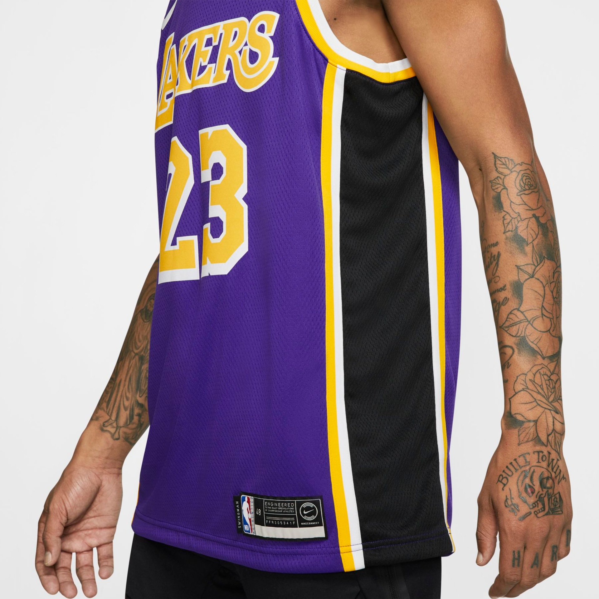 Regata Nike Los Angeles Lakers Statement Edition Swingman Masculina (LeBron James) - Foto 6