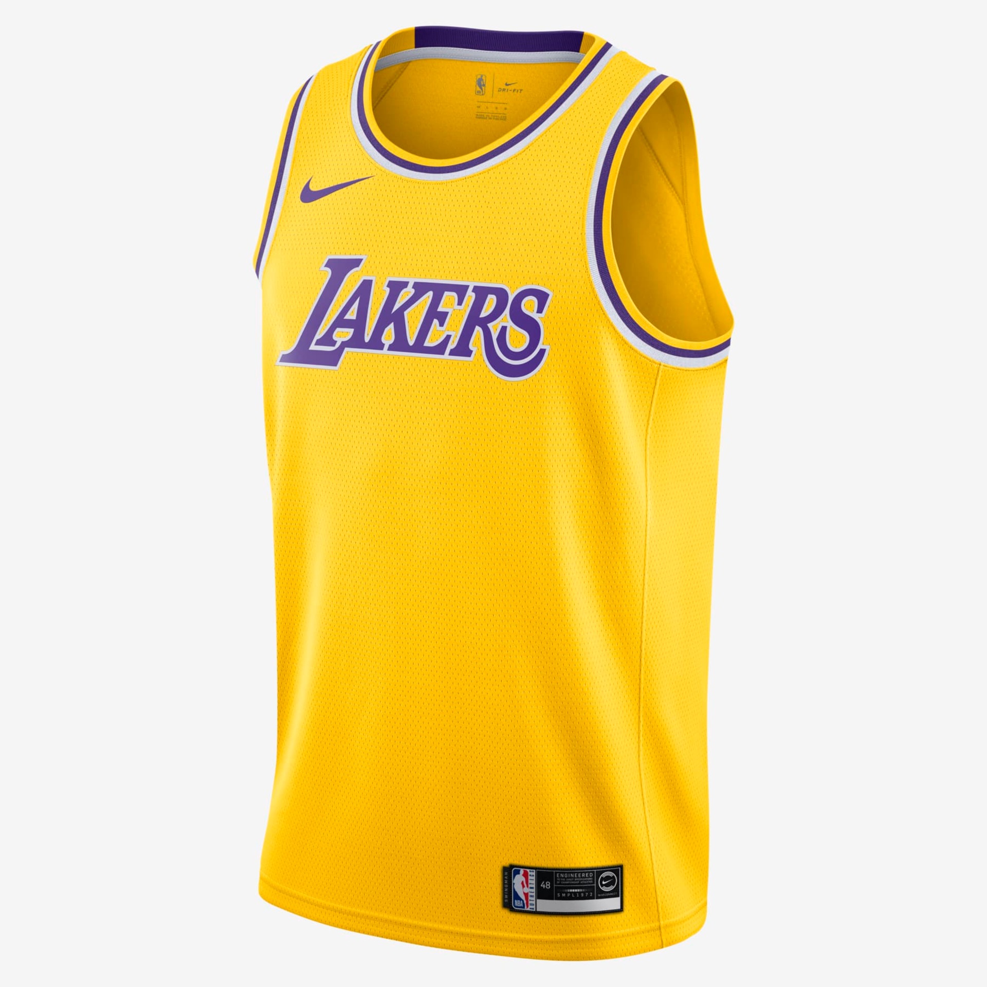 Regata Nike Los Angeles Lakers Icon Edition Swingman Masculina - Foto 1