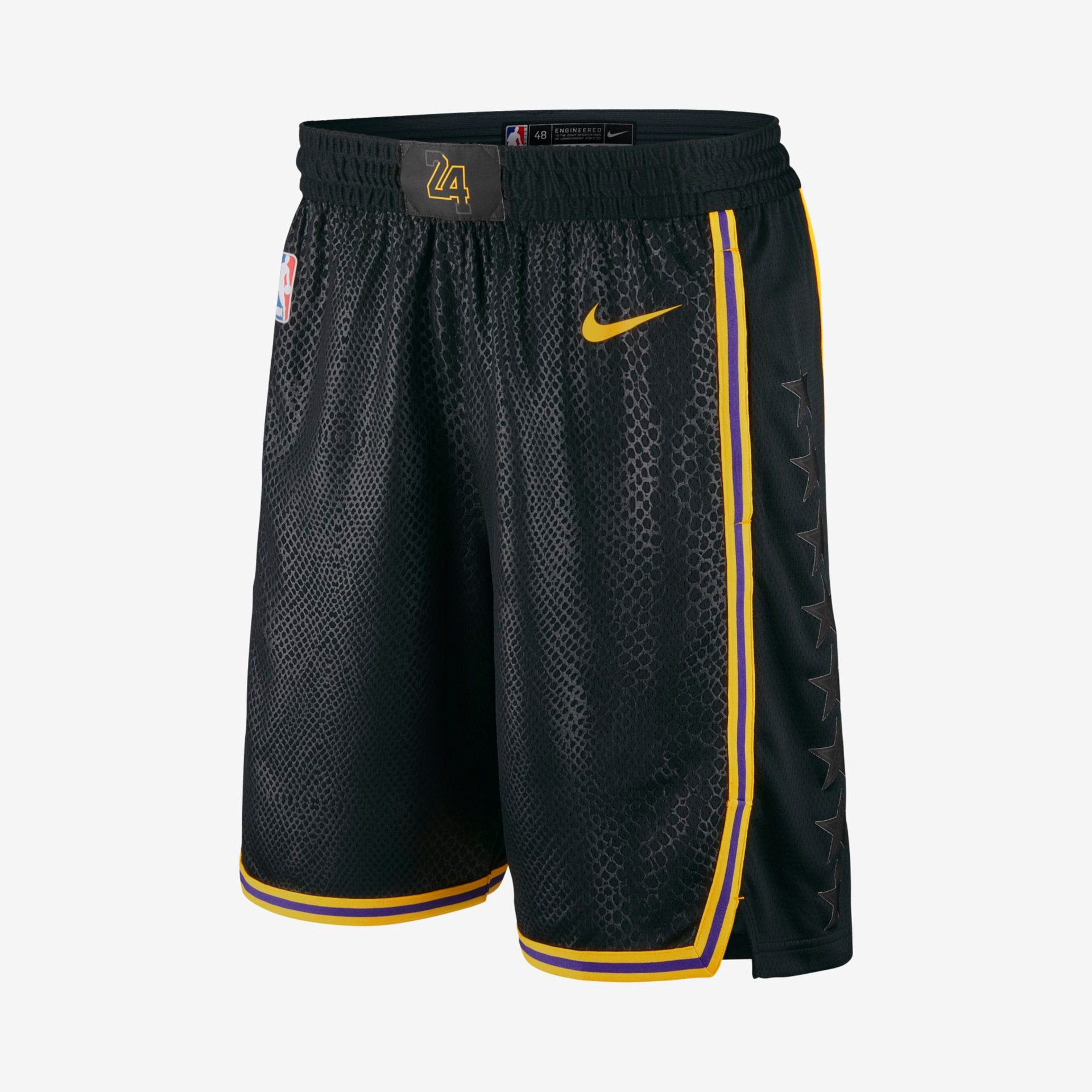 Shorts Nike Los Angeles Lakers Swingman 17 Masculino - Foto 1
