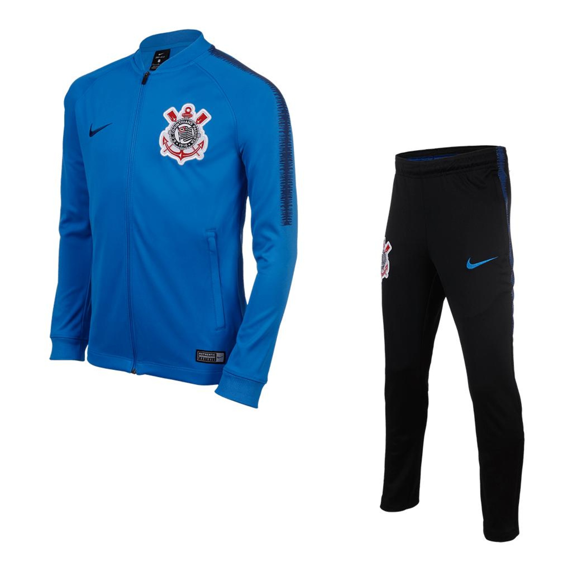 Agasalho Nike Corinthians Squad Infantil - Foto 1