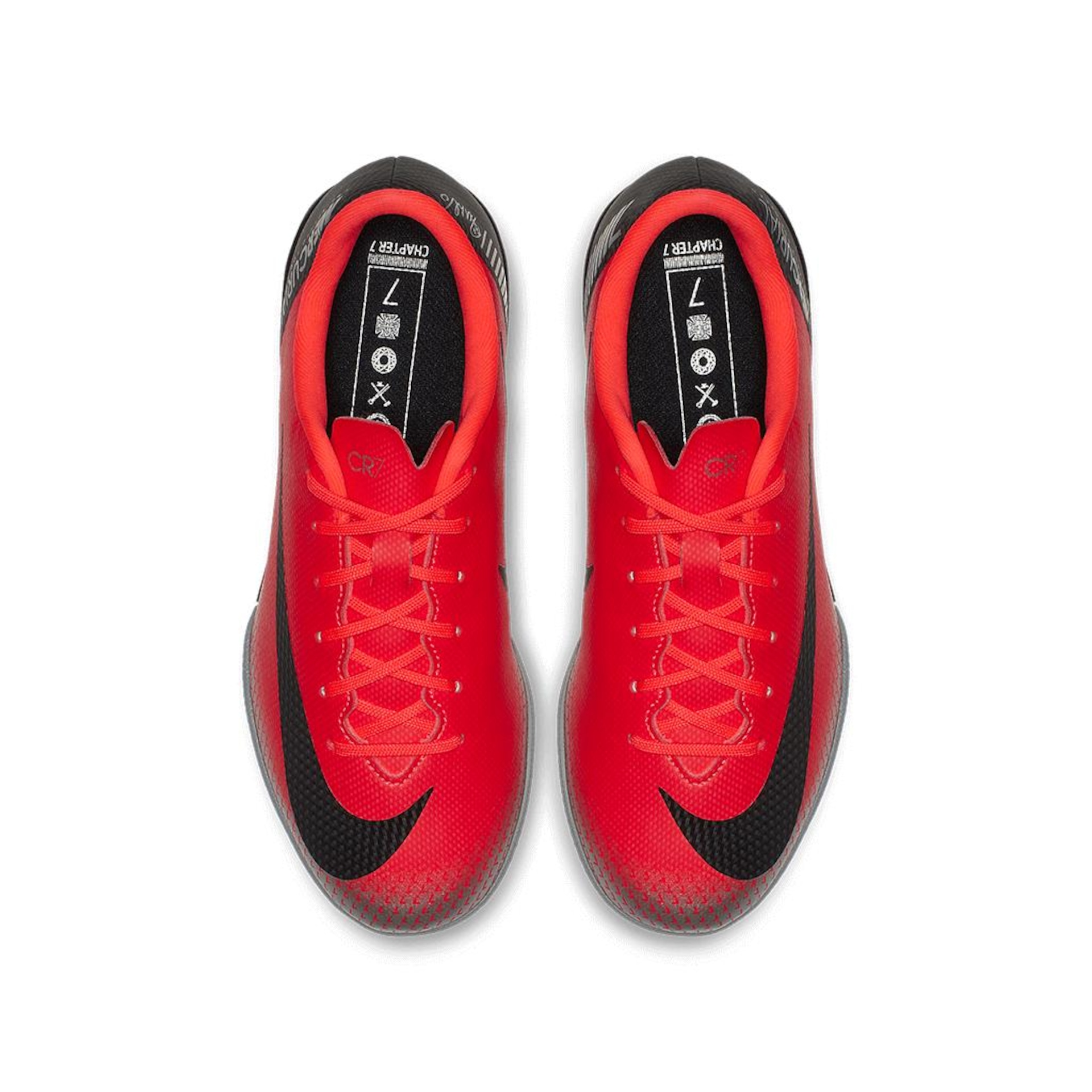 Chuteira Nike Mercurial Vapor XII Academy CR7 Infantil Futsal - Foto 4