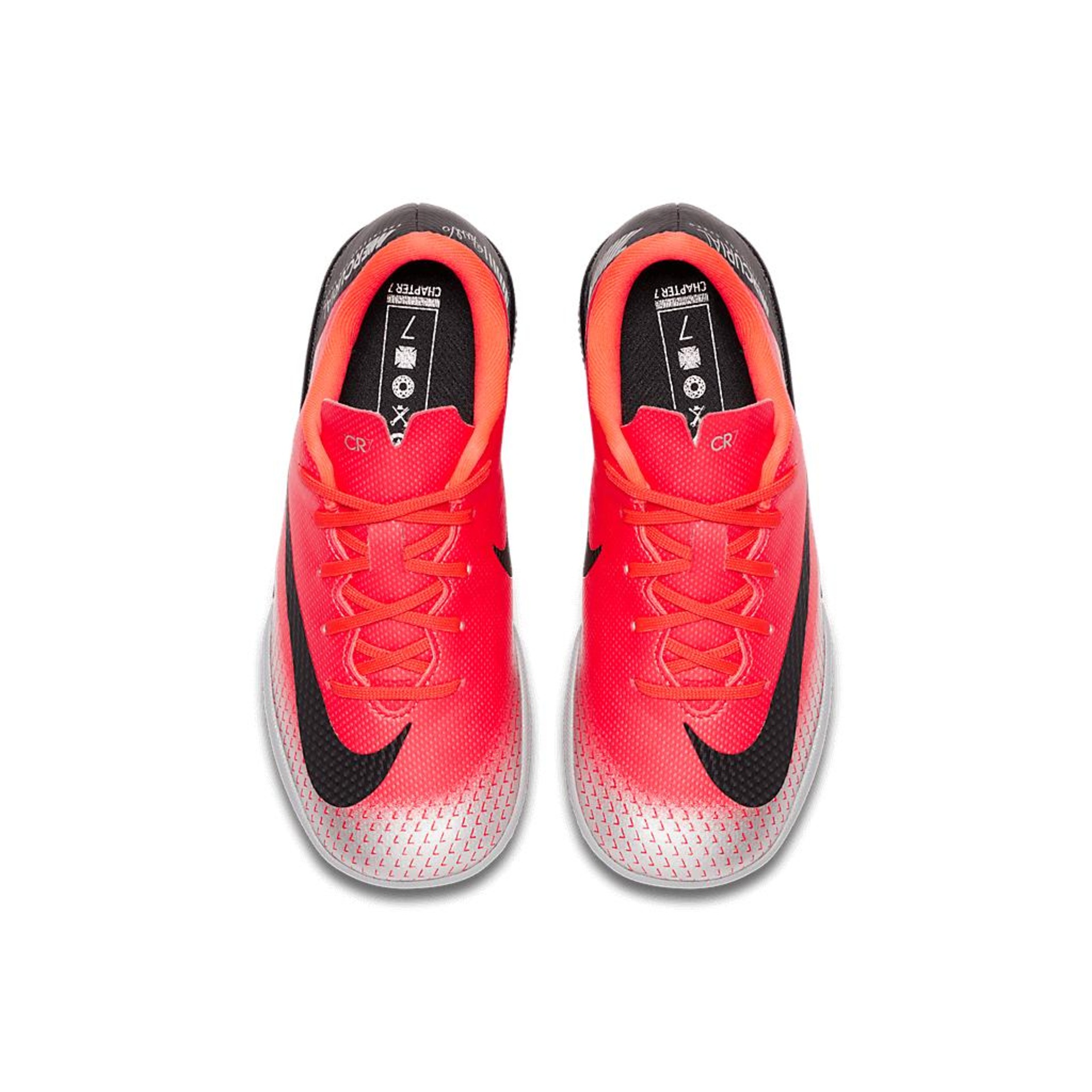 Chuteira Nike Mercurial Vapor XII Academy CR7 Infantil Futsal - Foto 4