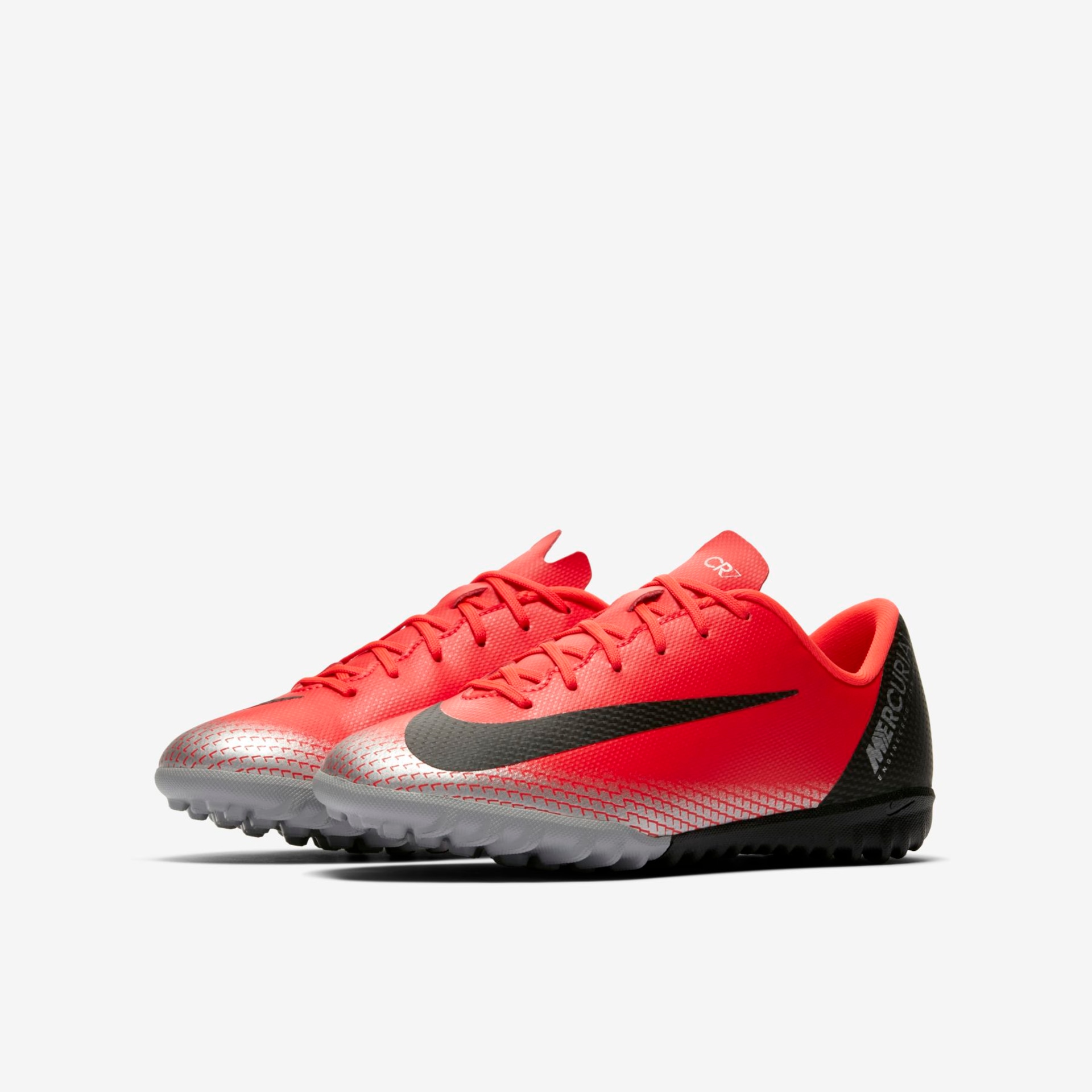 Chuteira Nike Mercurial Vapor XII Academy CR7 Infantil Society - Foto 5