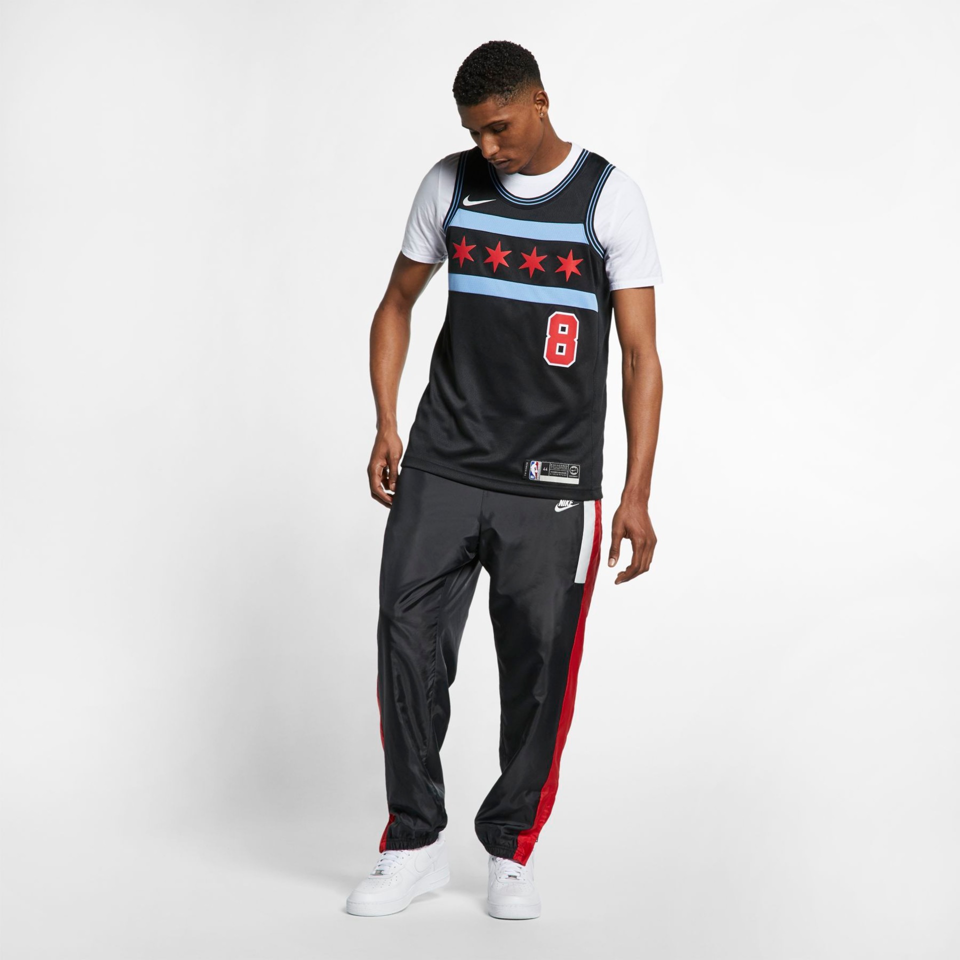 Regata Nike Chicago Bulls City Edition Swingman Masculina - Foto 6