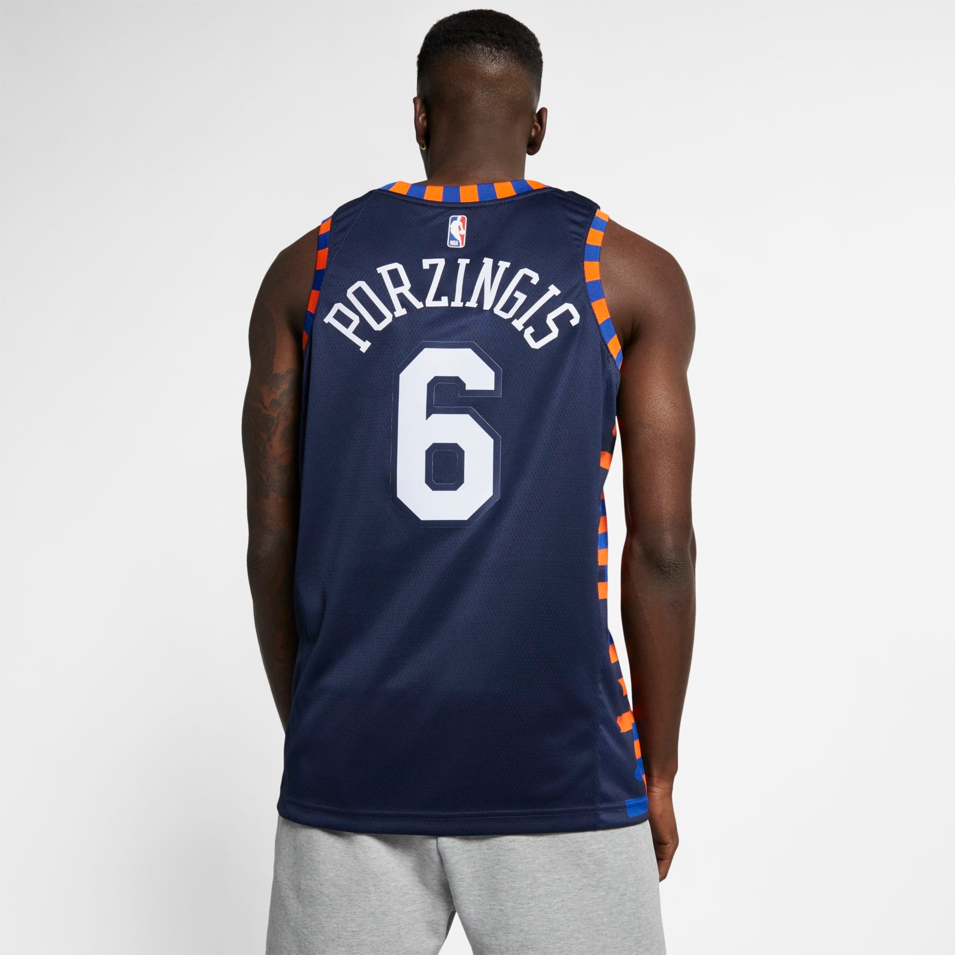 Regata Nike New York Knicks City Edition Swingman Masculina - Foto 2