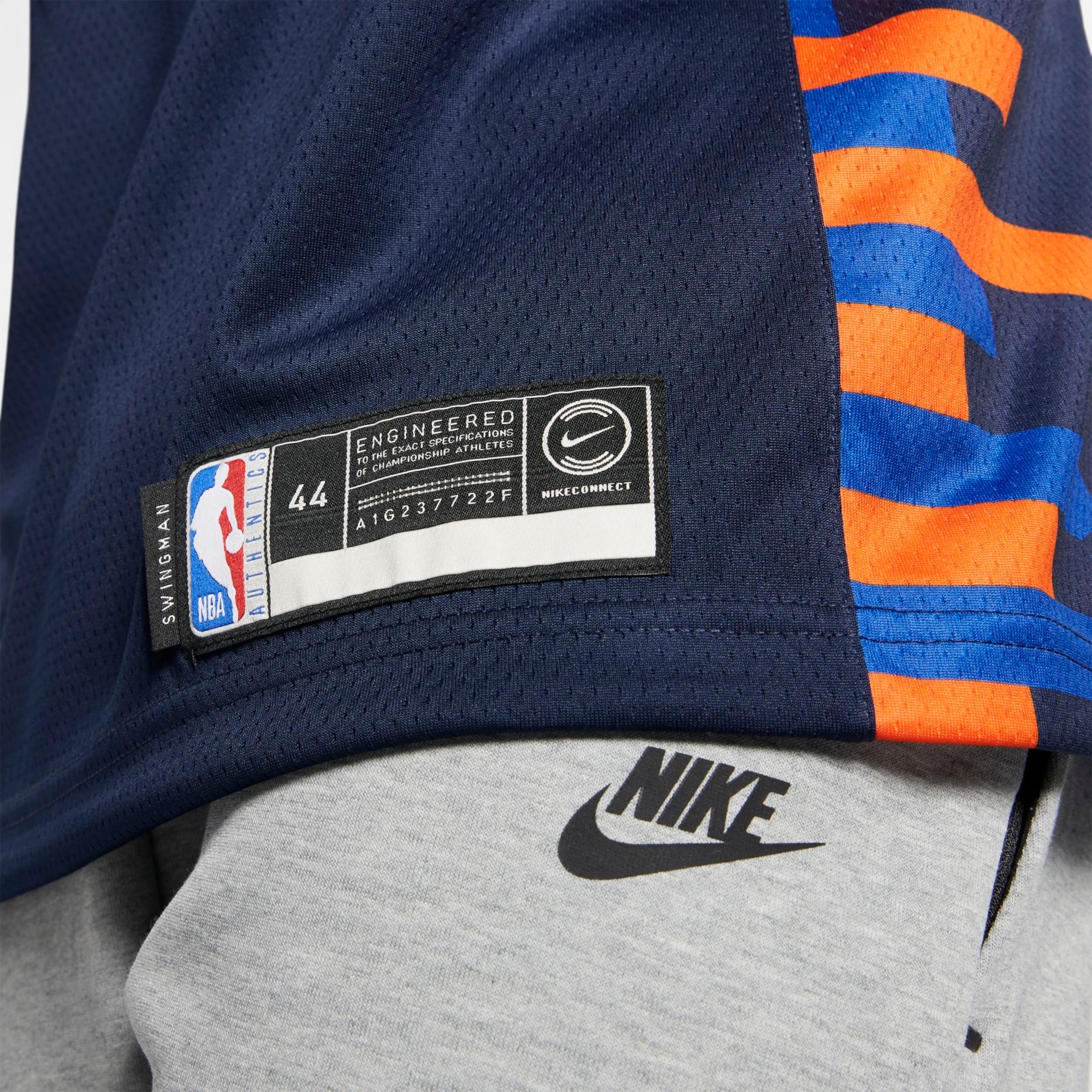 Regata Nike New York Knicks City Edition Swingman Masculina - Foto 4