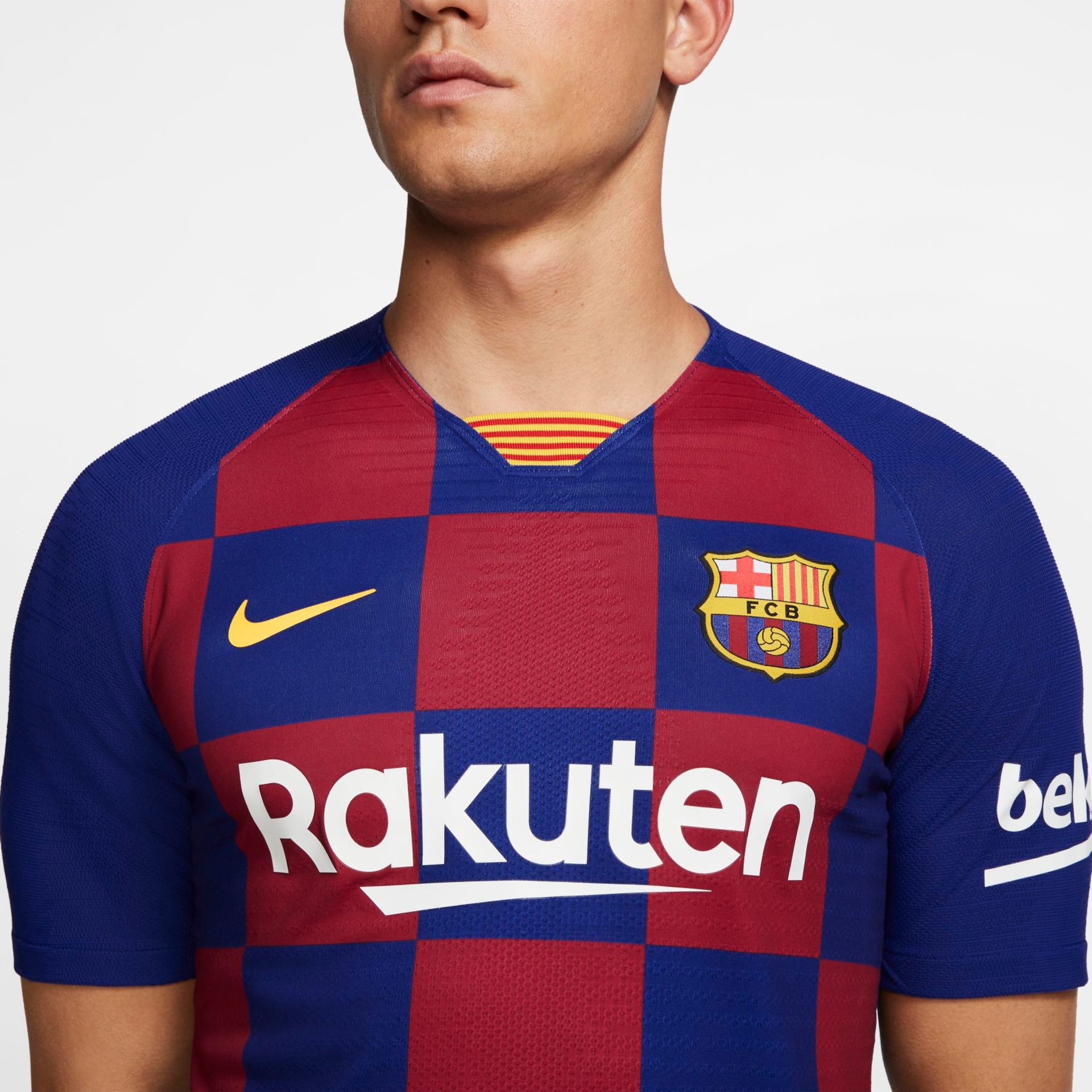 Camisa Nike Barcelona I 2019/20 Jogador Masculina - Foto 3