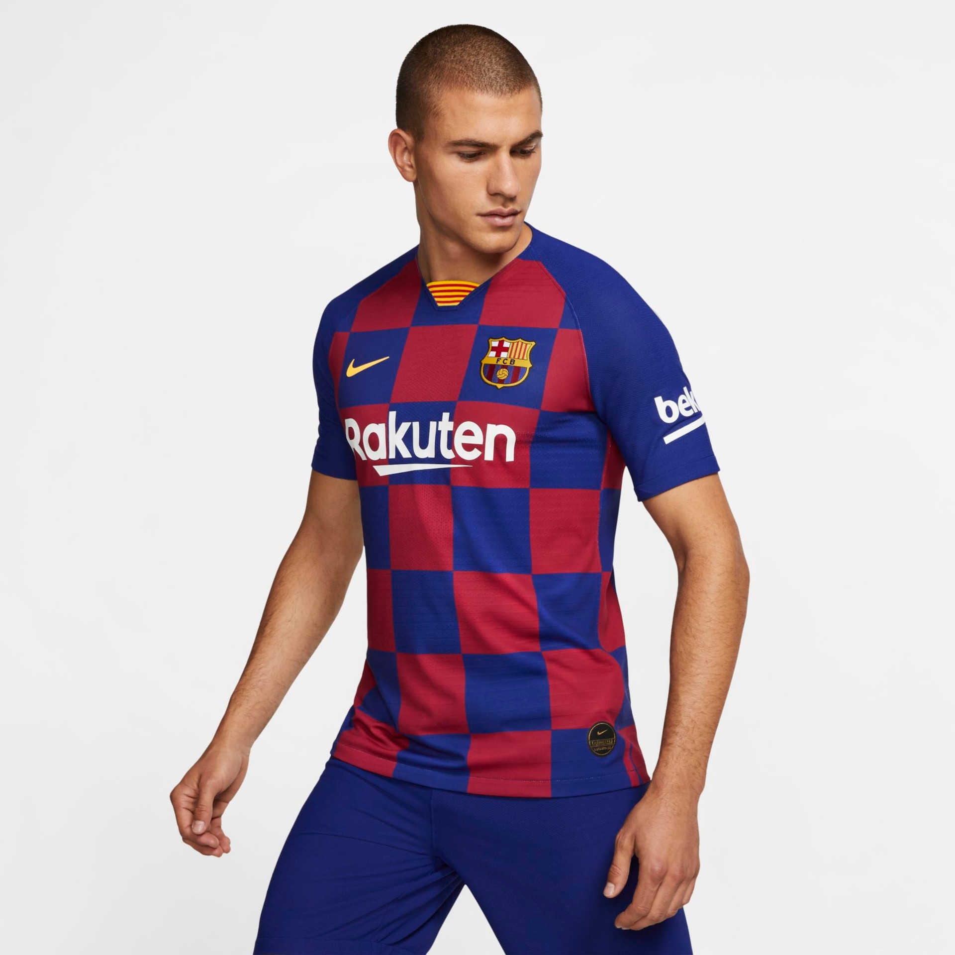 Camisa Nike Barcelona I 2019/20 Jogador Masculina - Foto 1