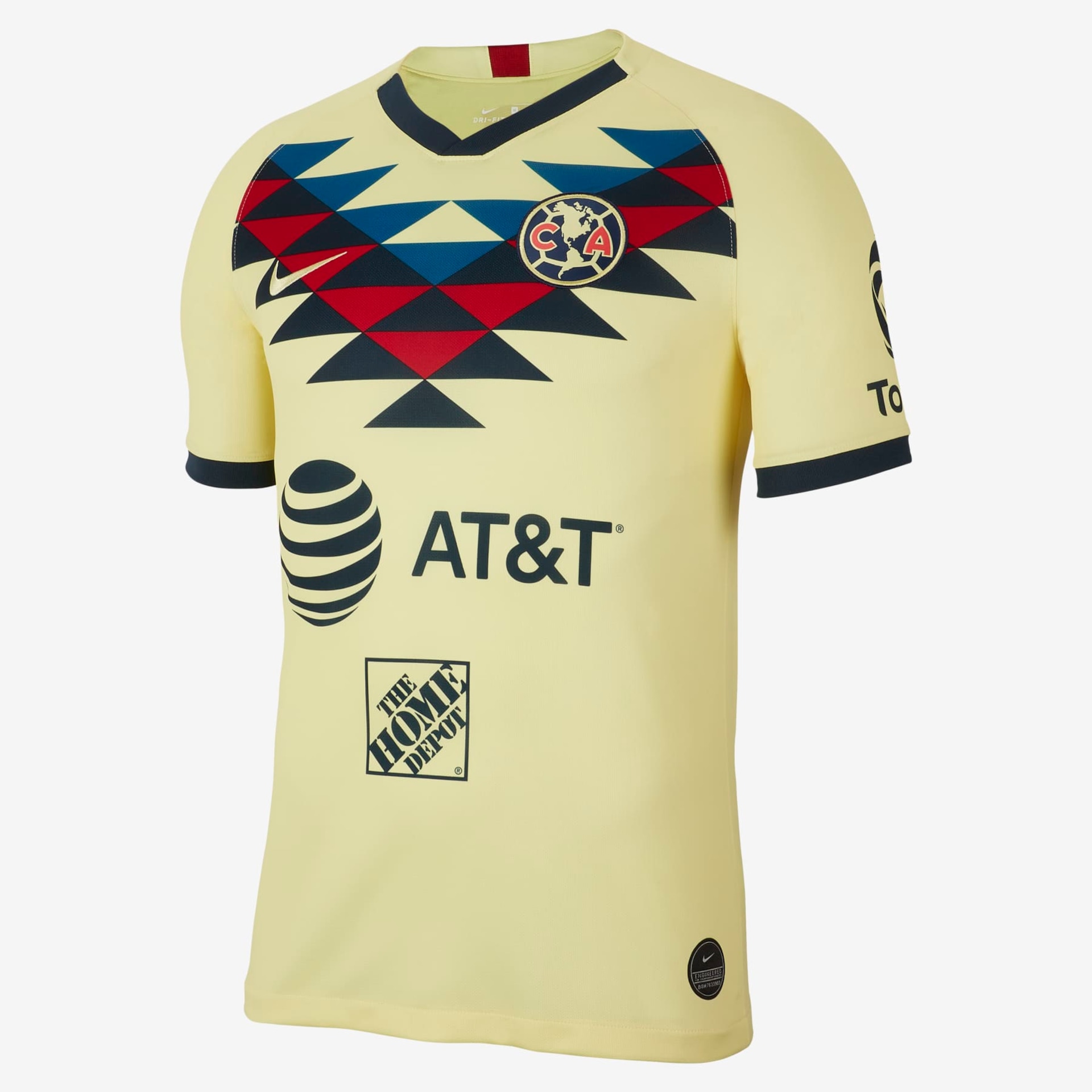 Camisa Nike Club América I 2019/20 Torcedor Pro Unissex - Foto 1