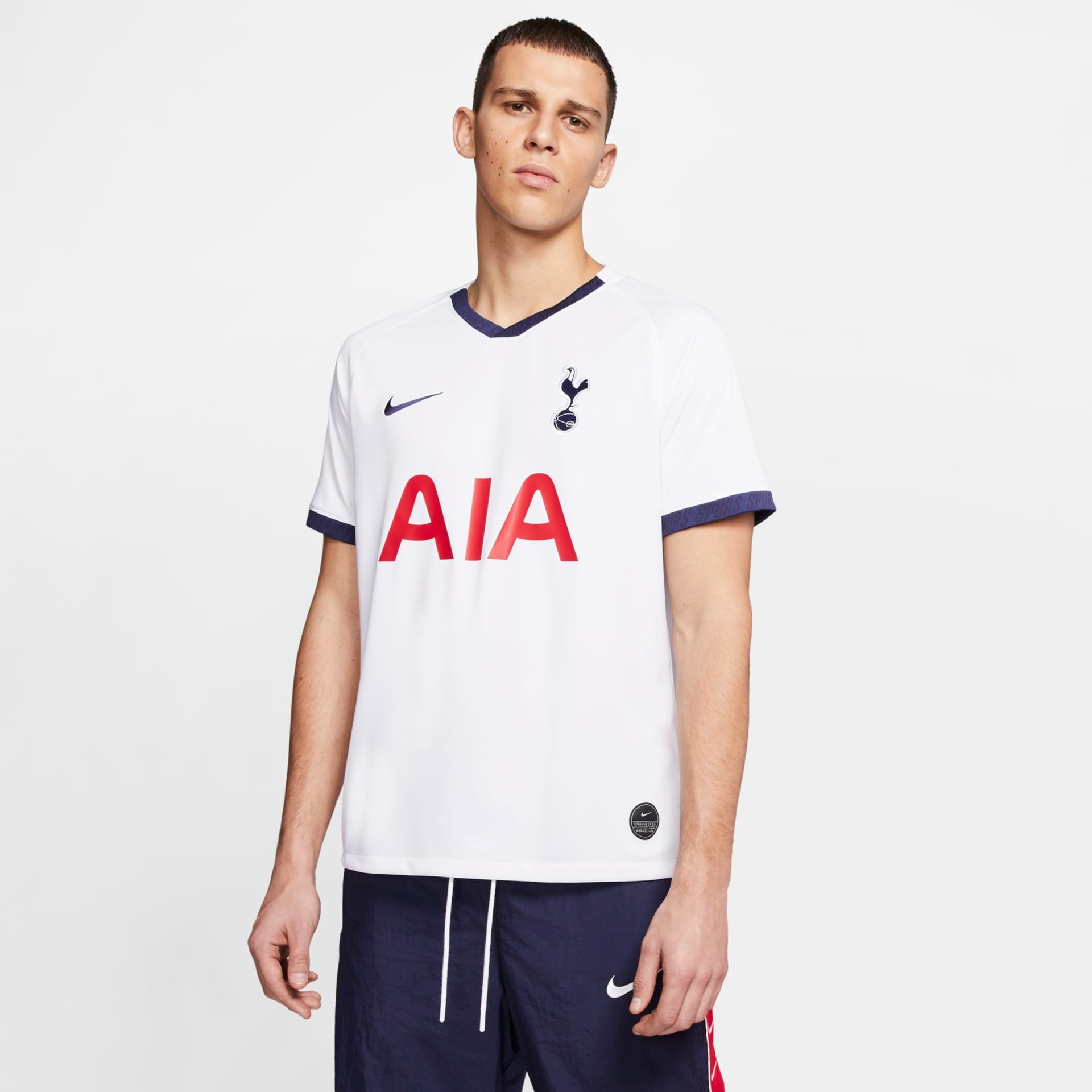 Camiseta Tottenham I 2019/20 Torcedor Pro Unissex - Foto 1