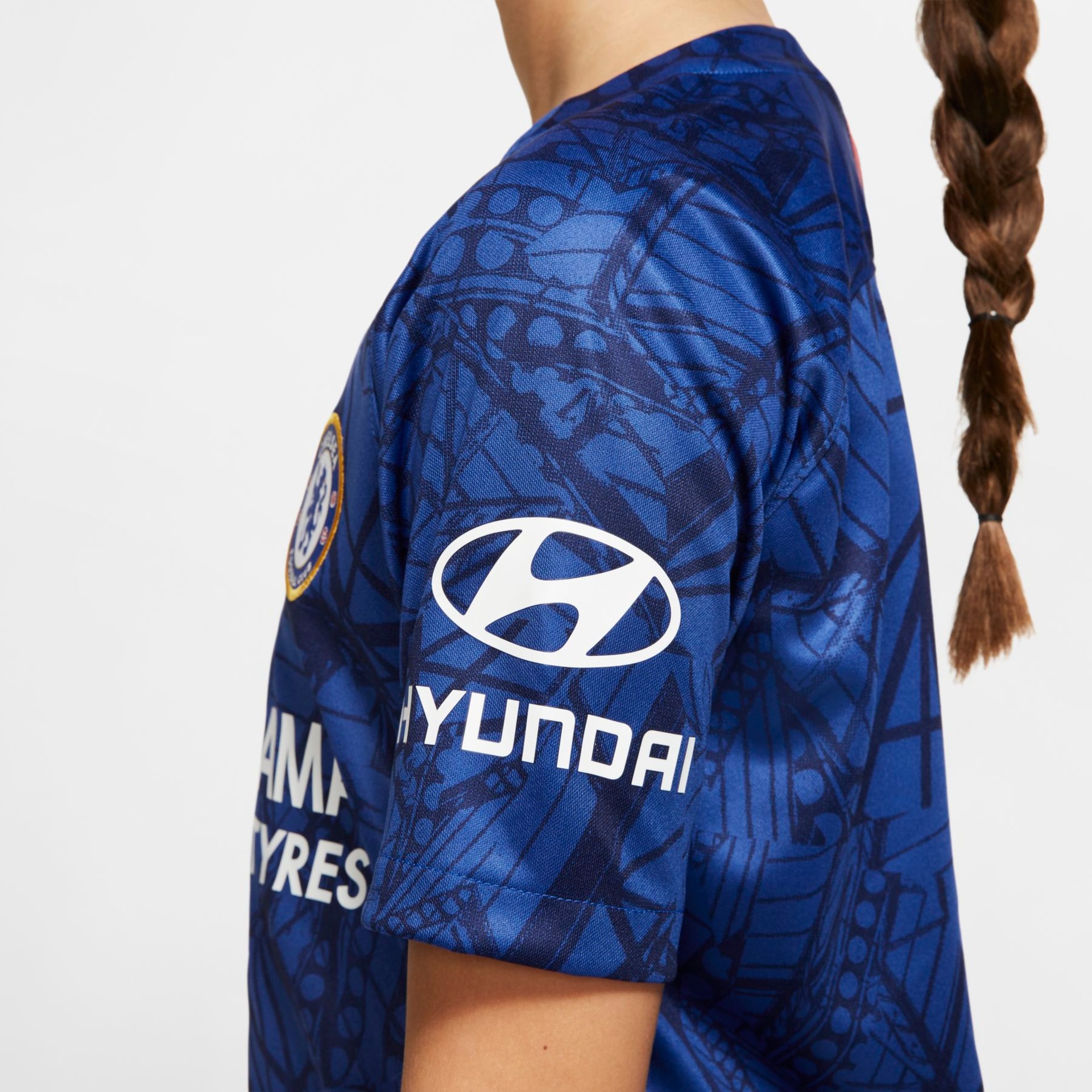 Camisa Nike Chelsea I 2019/20 Torcedor Infantil - Foto 4