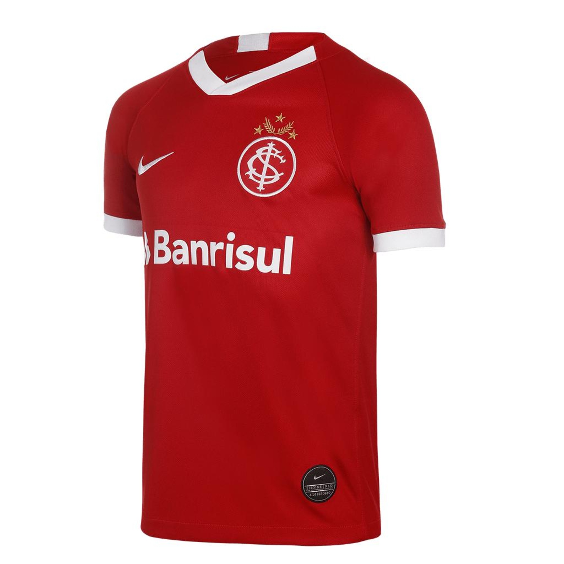 Camisa Nike Internacional I 2019/20 Torcedor Pro Infantil - Foto 1