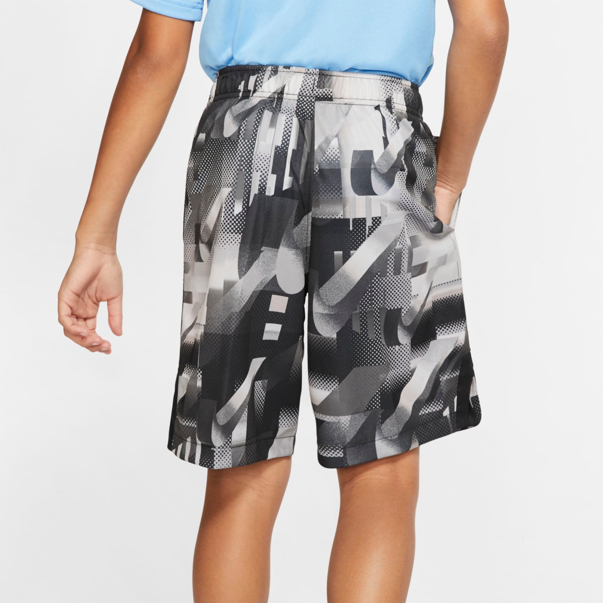 Shorts Nike Dri-Fit Dominate AOP 1 Infantil - Foto 2