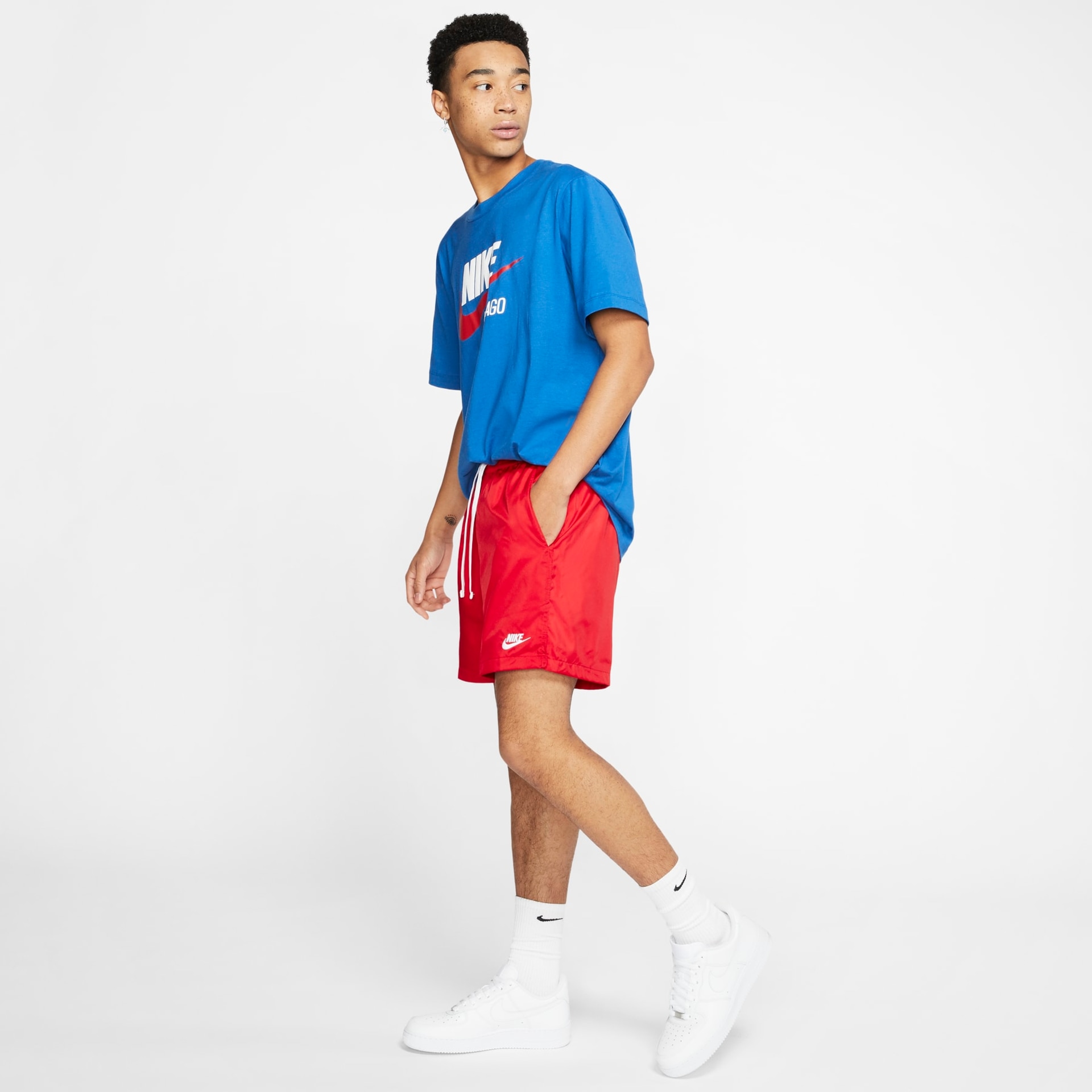 Shorts Nike Sportswear Woven Masculino - Foto 8