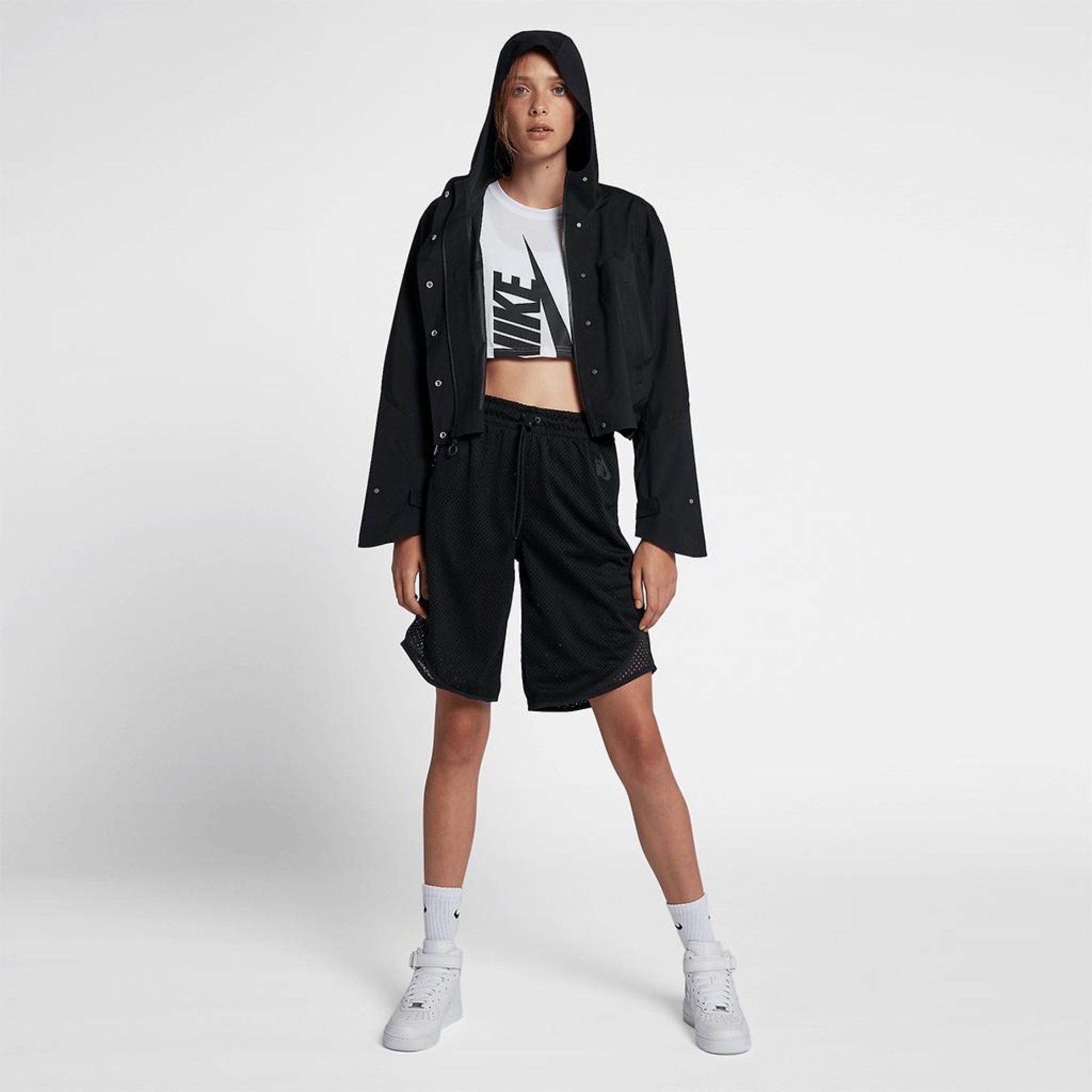 Jaqueta Nike City Ready Cropped Feminina - Foto 8