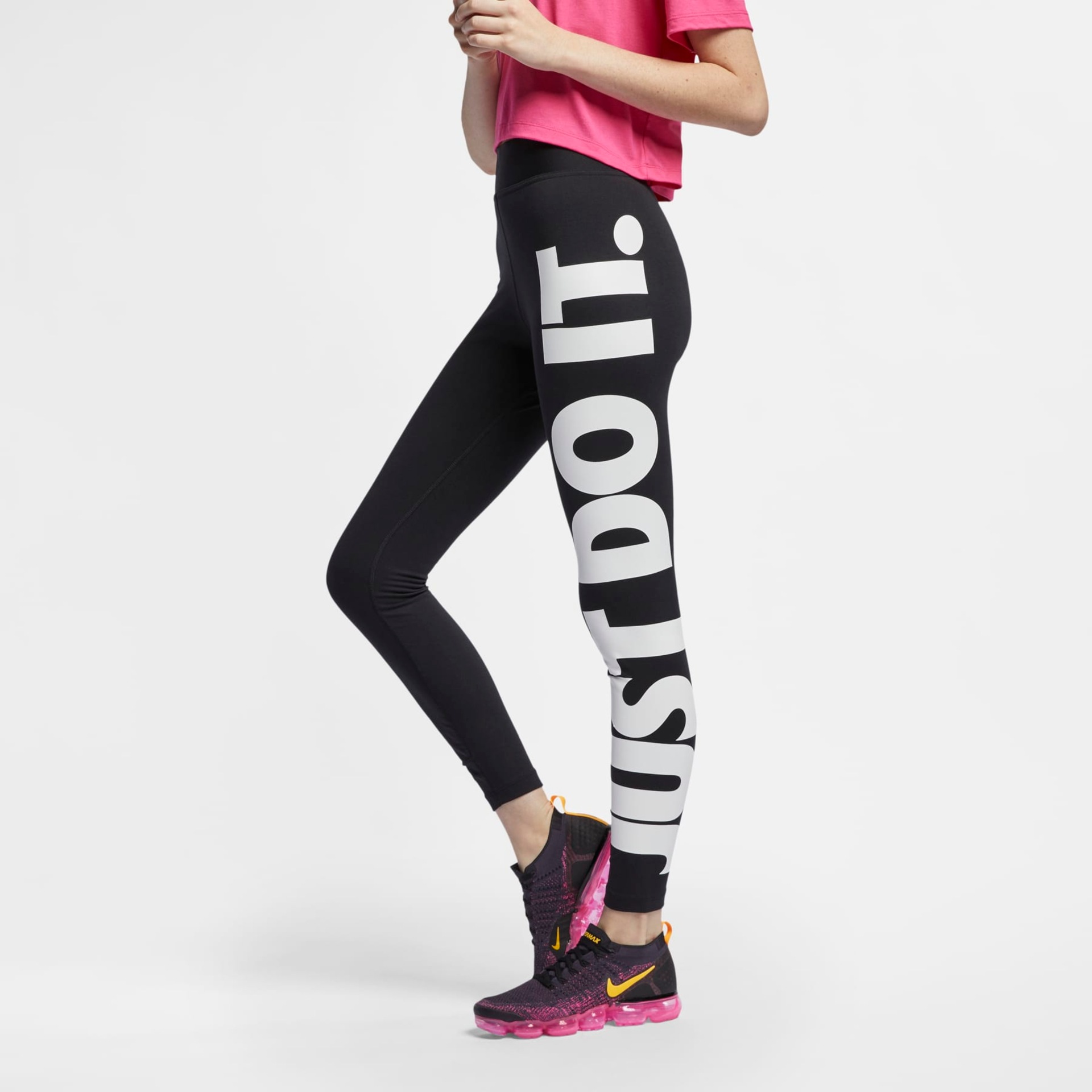 Legging Nike Sportswear Leg-a-see "Just do It" Feminina - Foto 1