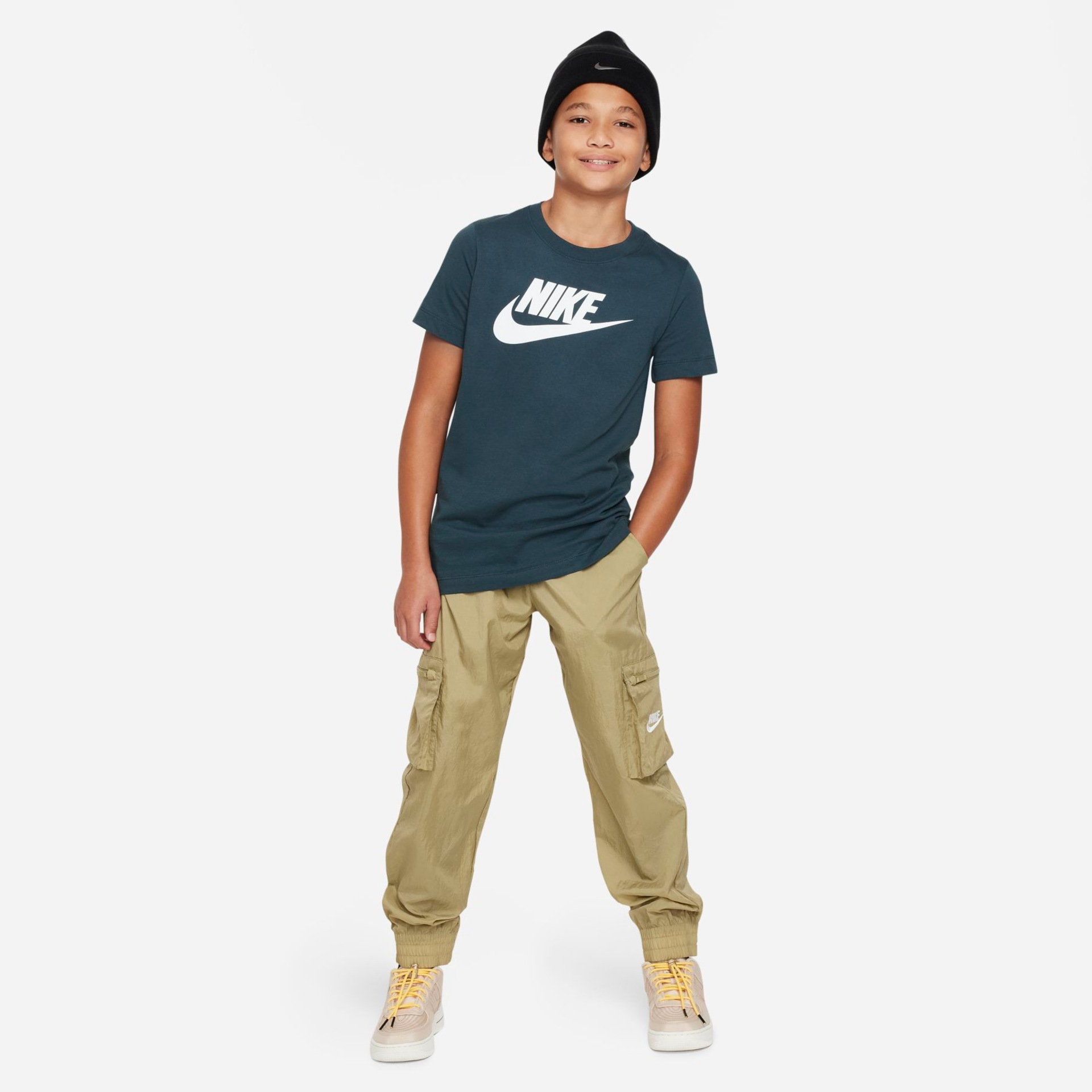 Camiseta Nike Sportswear Futura Icon Infantil - Foto 4