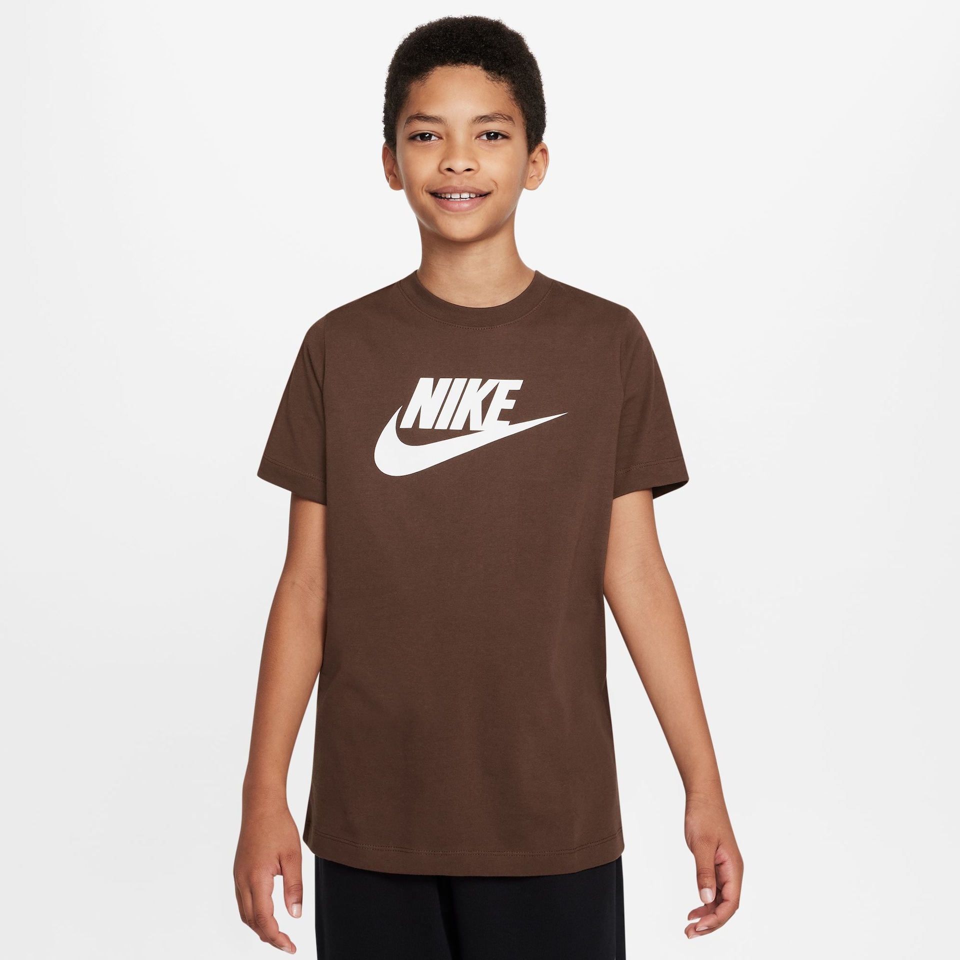 Camiseta Nike Sportswear Futura Icon Infantil - Foto 1