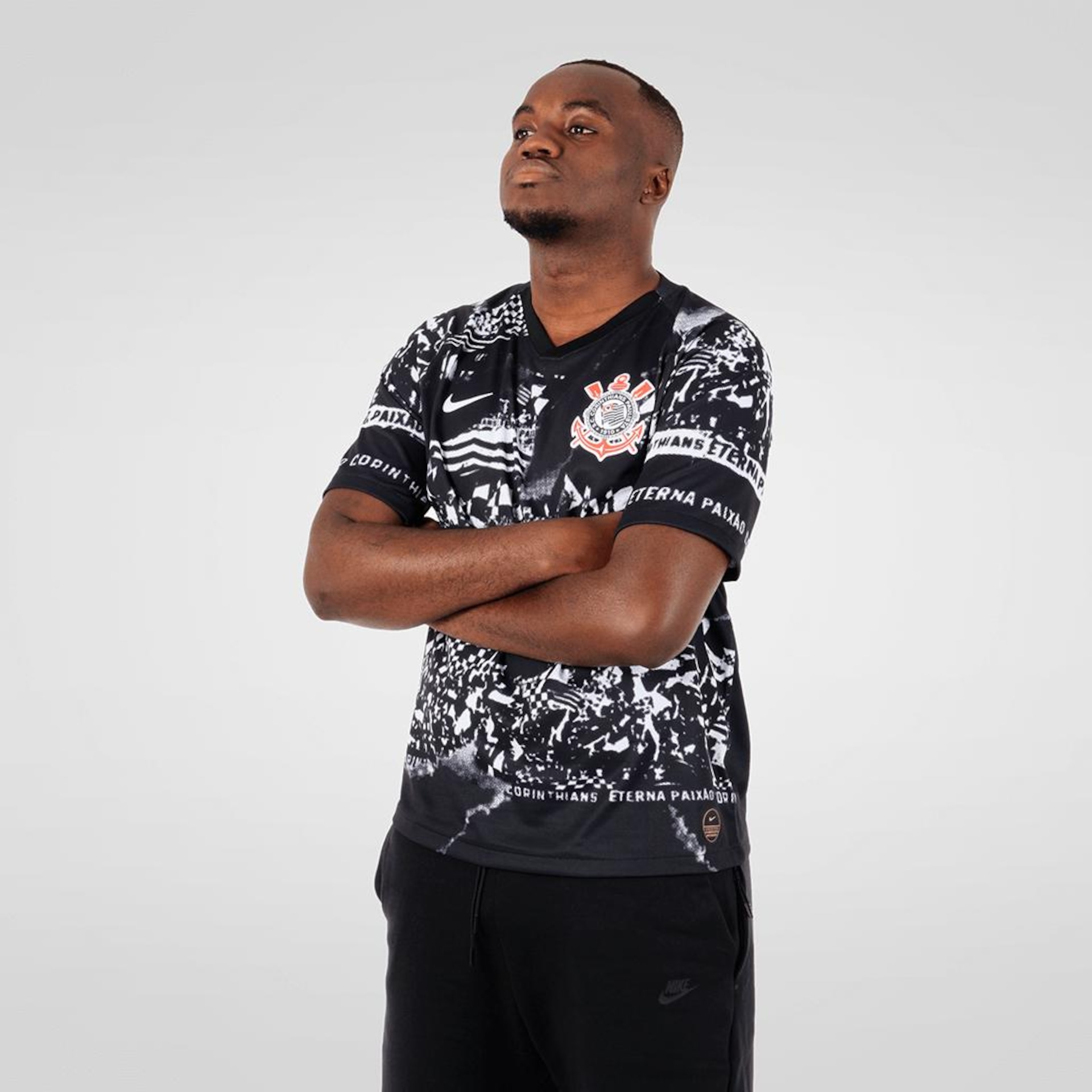 Camisa Nike Corinthians III Invasões Jogador Masculina - Foto 2