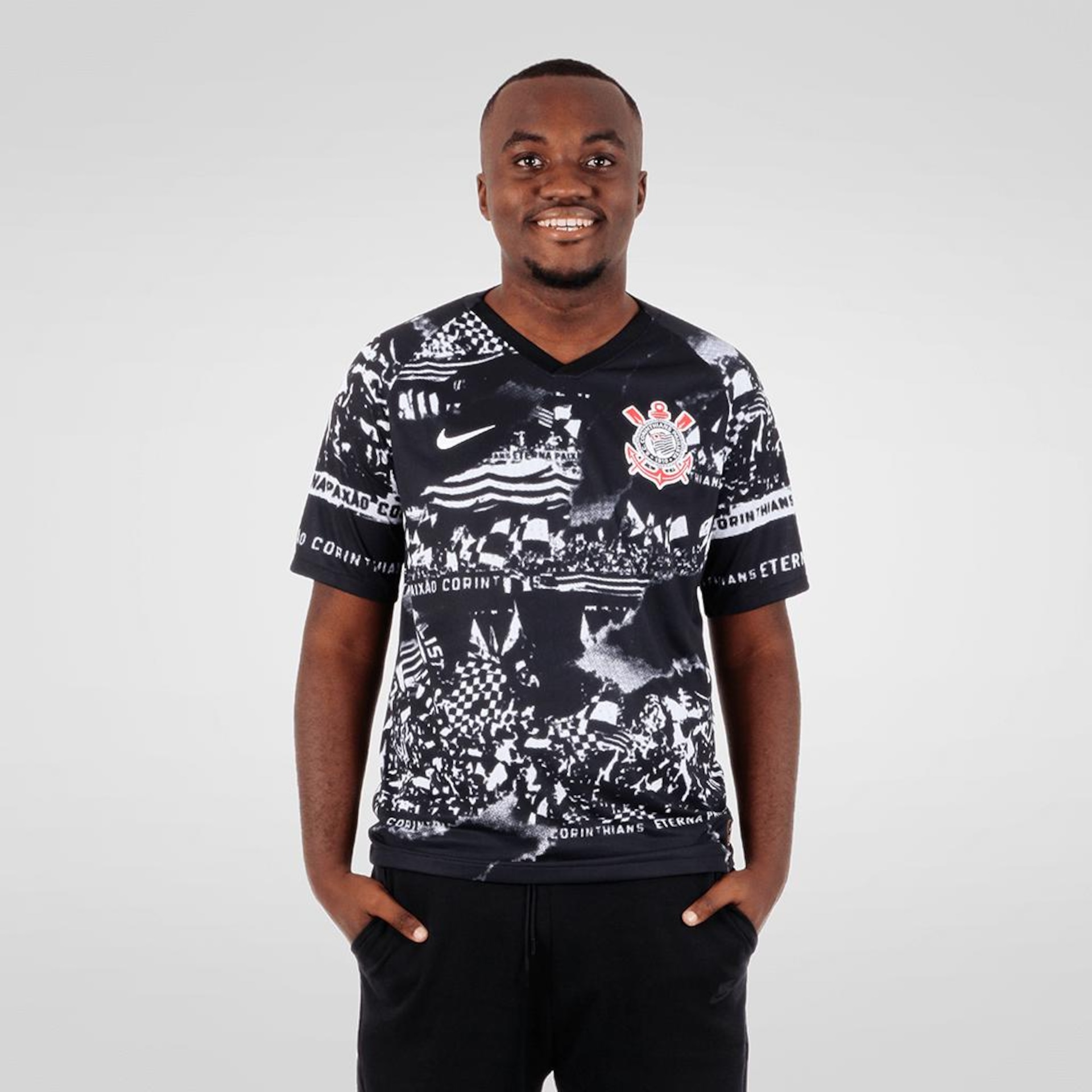 Camisa Nike Corinthians III Invasões Jogador Masculina - Foto 3