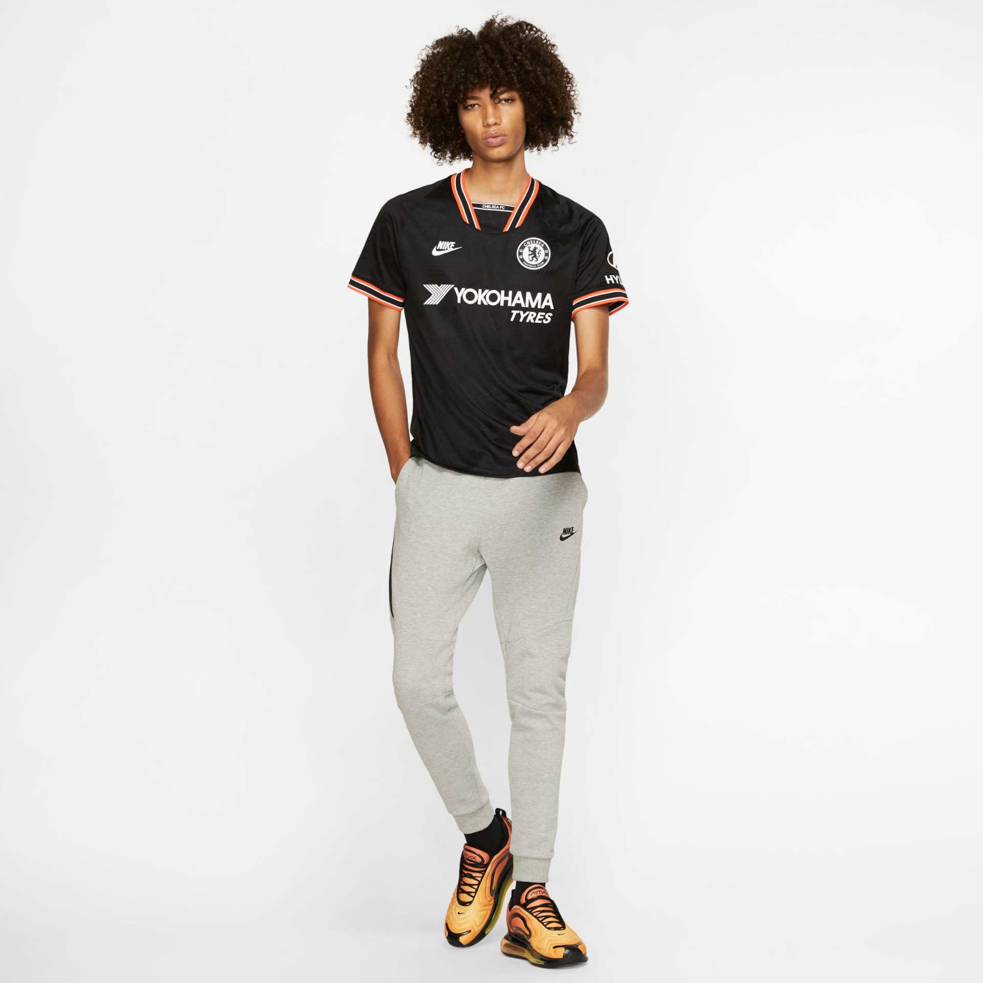 Camisa Nike Chelsea III 2019/20 Torcedor Pro Unissex - Foto 6