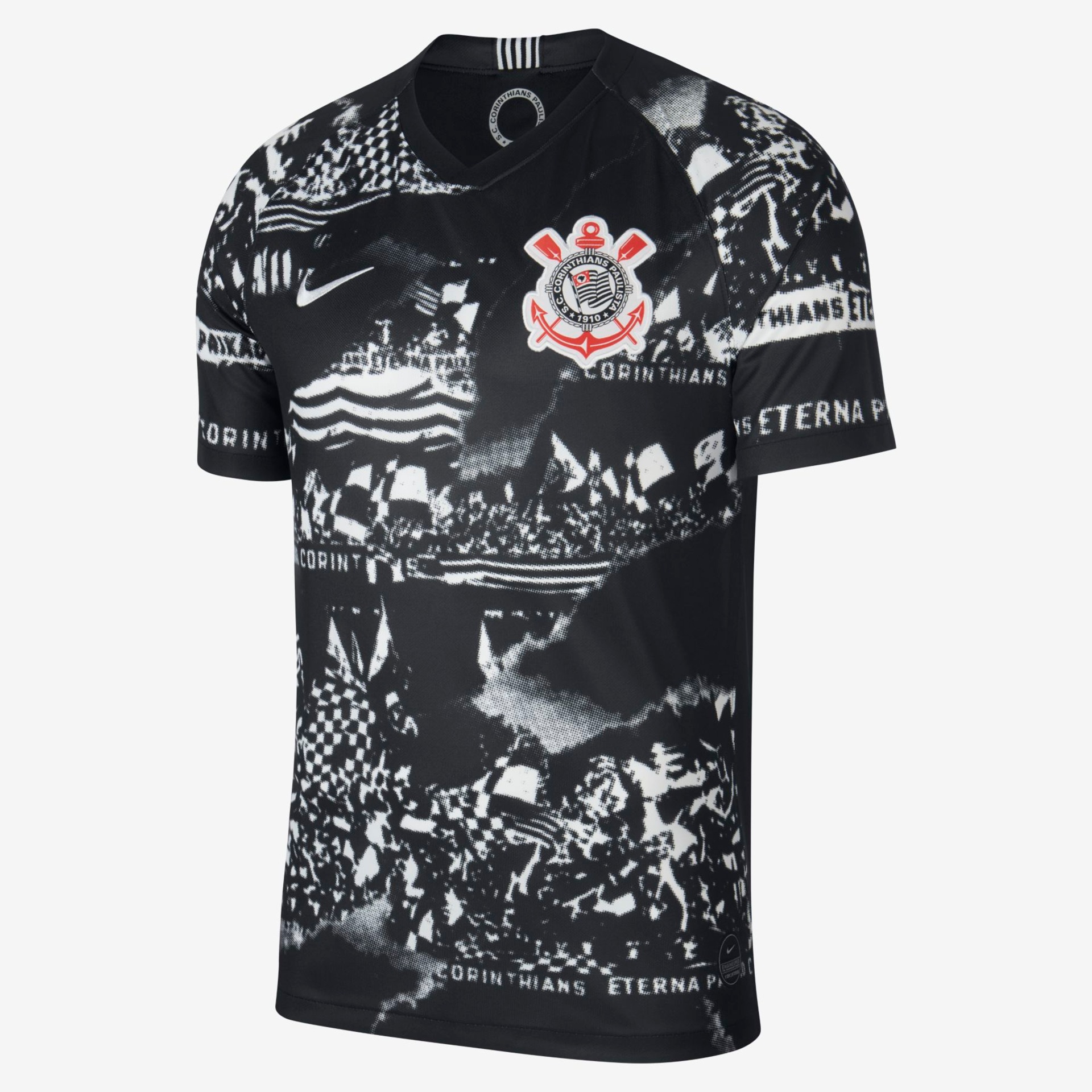 Camisa Nike Corinthians III Invasões Torcedor Pro Masculina - Foto 1