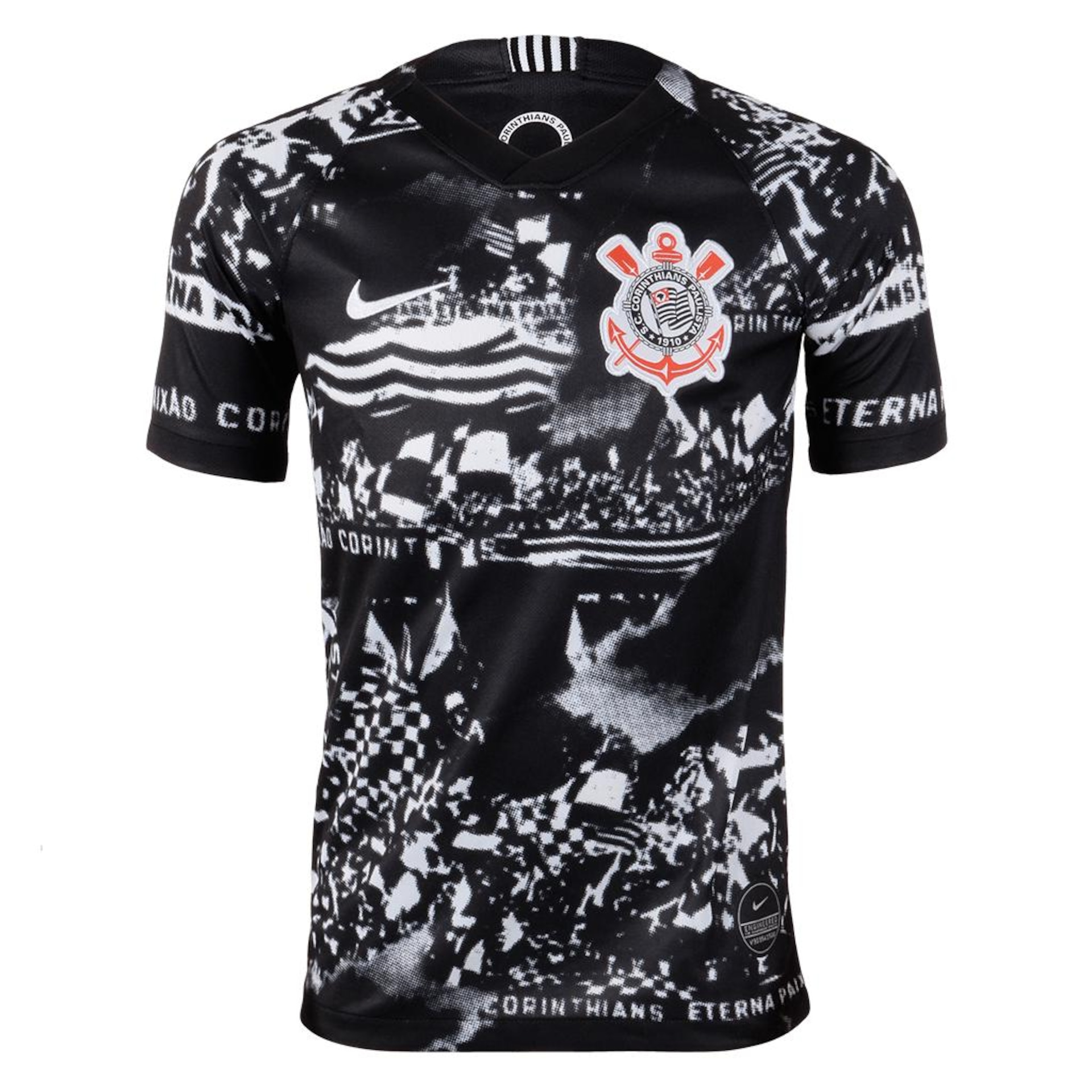 Camisa Nike Corinthians III Invasões Torcedor Pro Infantil - Nike