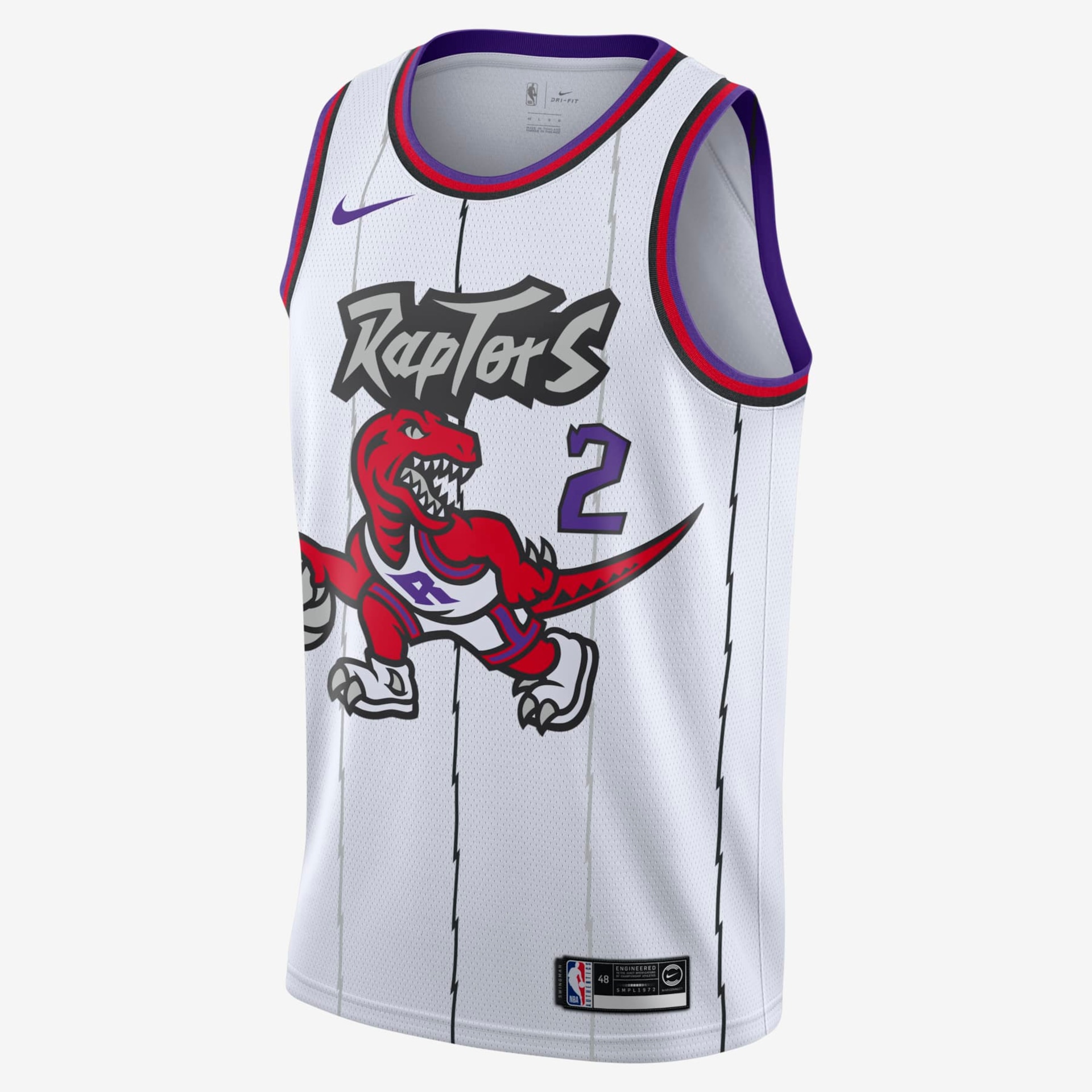 Regata Nike Kawhi Leonard Classic Edition Swingman (Toronto Raptors) Masculina - Foto 1